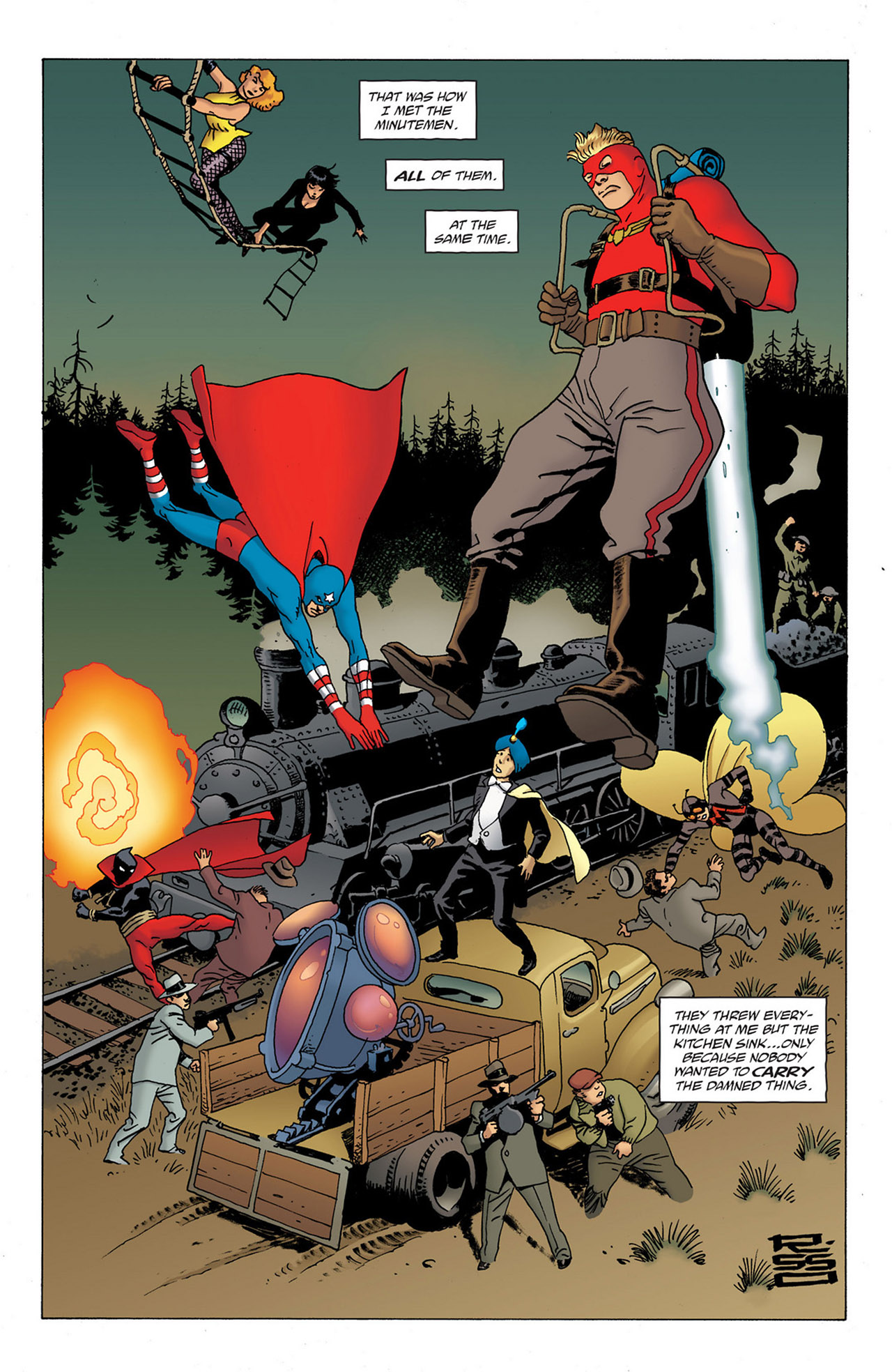 Read online Before Watchmen: Moloch comic -  Issue #1 - 17