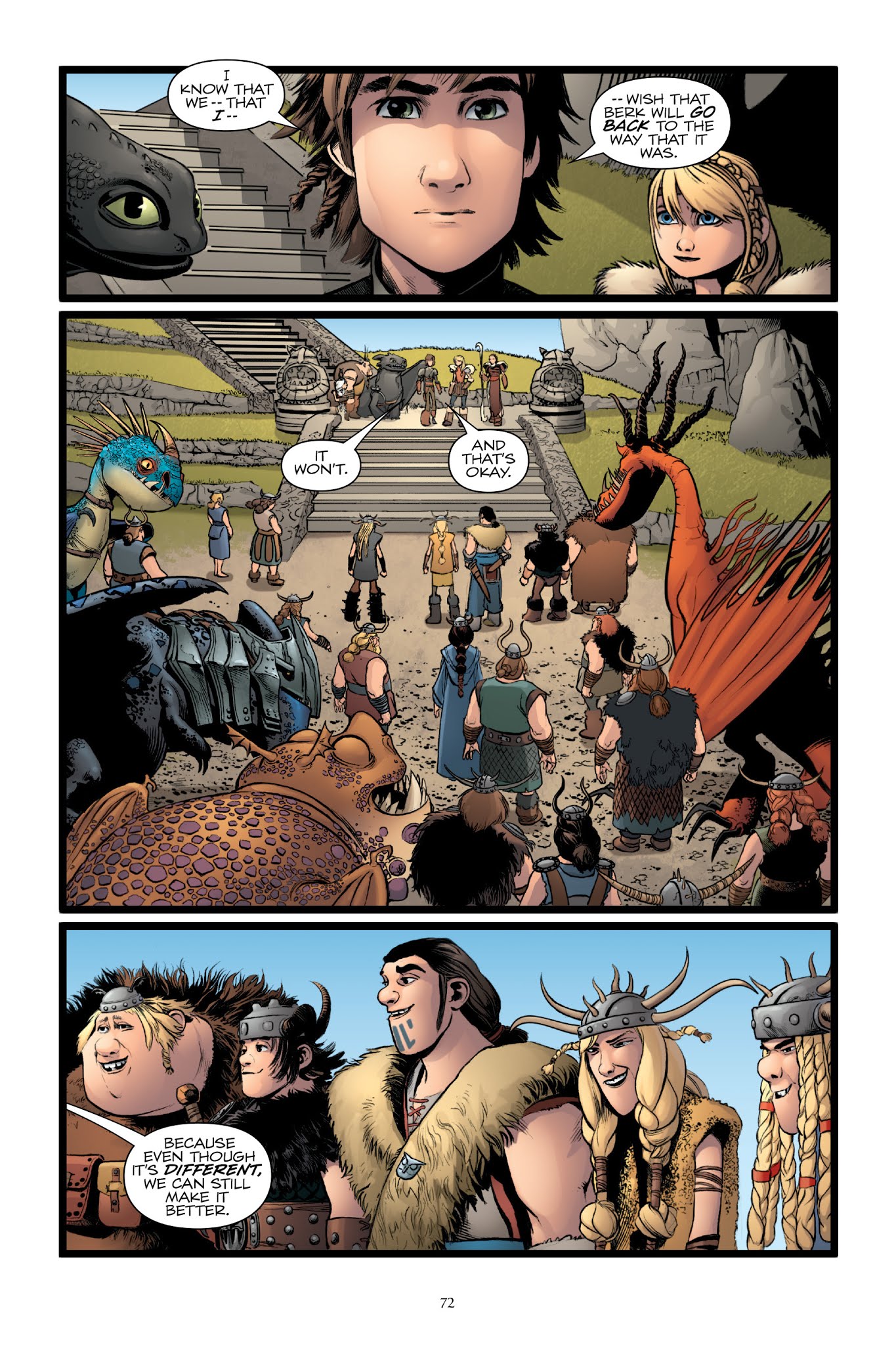 Read online How To Train Your Dragon: The Serpent's Heir comic -  Issue # TPB - 72