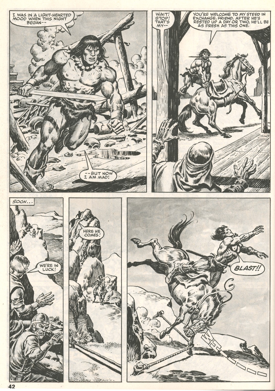 Read online The Savage Sword Of Conan comic -  Issue #109 - 44