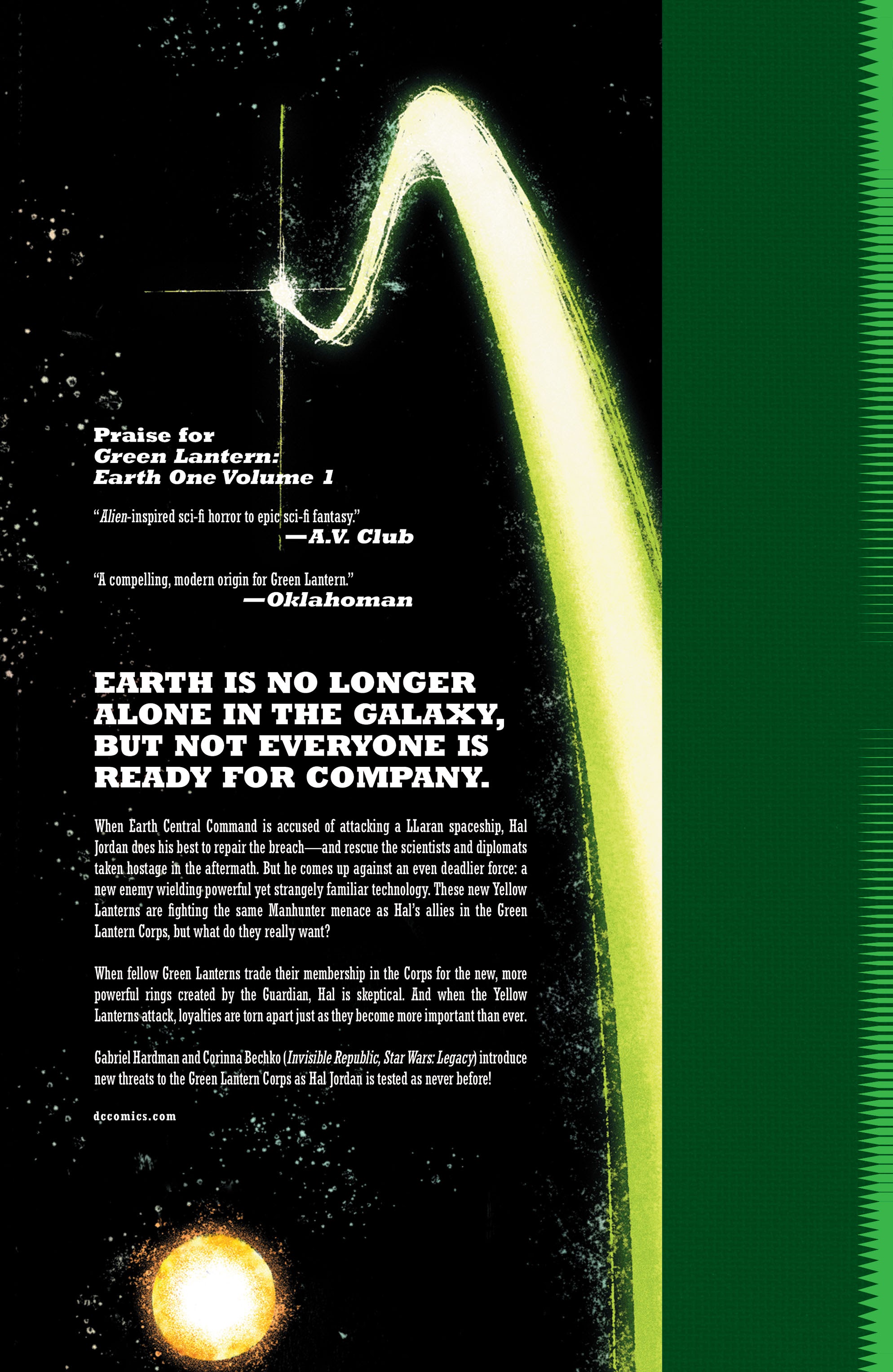 Read online Green Lantern: Earth One comic -  Issue # TPB 2 - 143