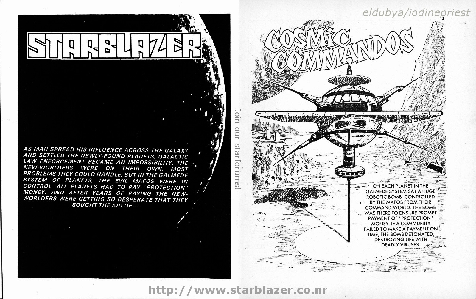 Read online Starblazer comic -  Issue #119 - 3