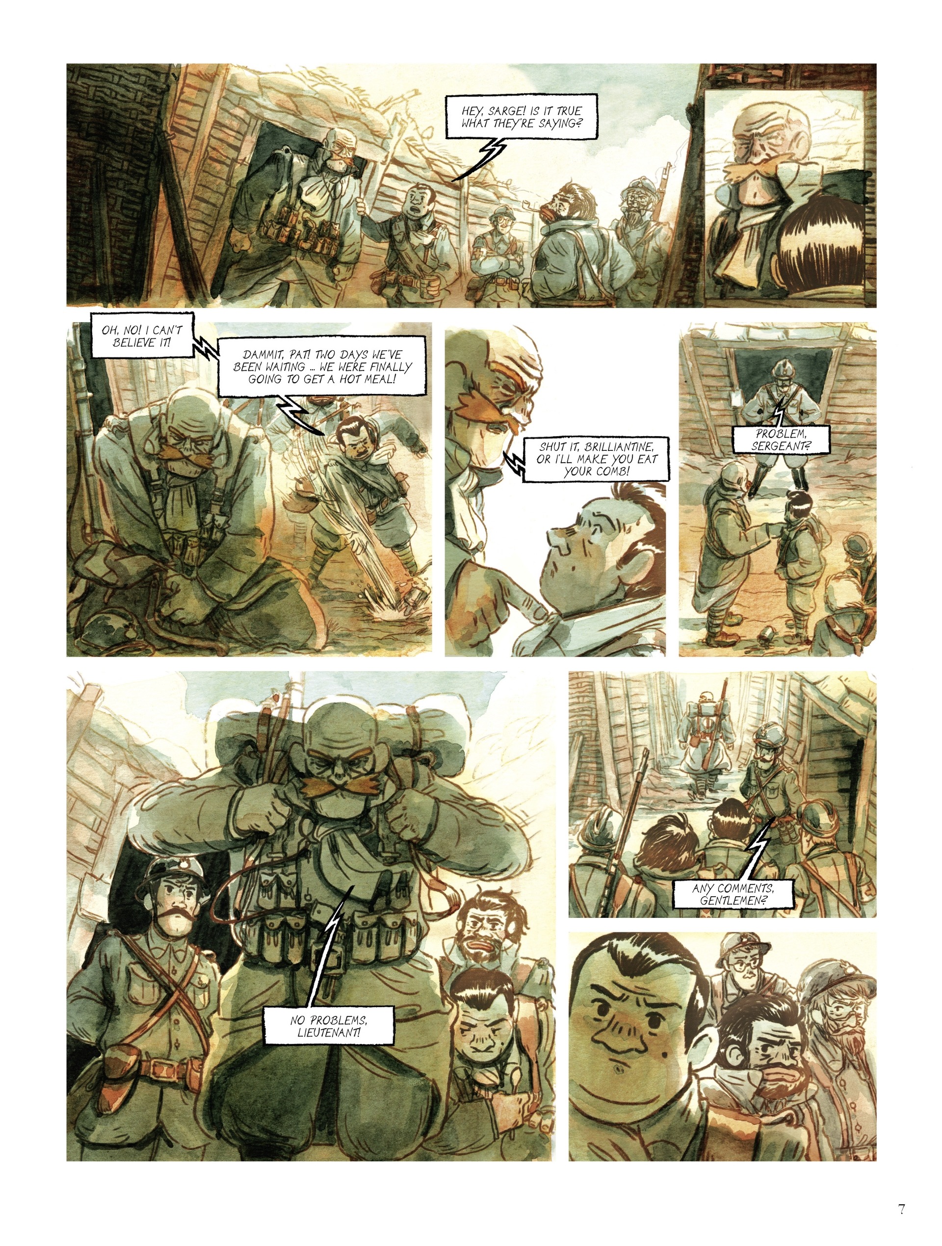 Read online Swan Song comic -  Issue #1 - 8