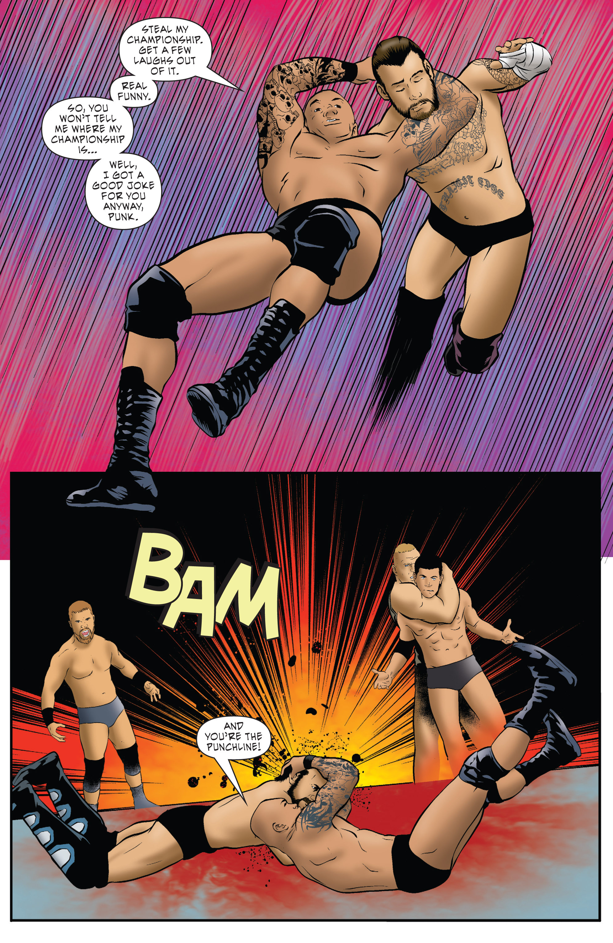 Read online WWE Superstars comic -  Issue #6 - 21