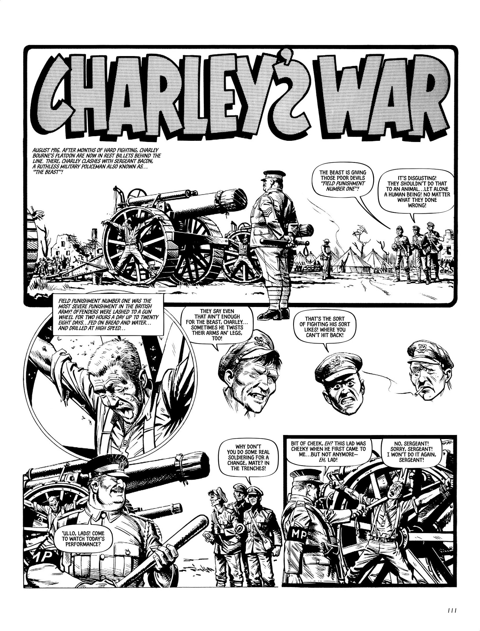 Read online Charley's War: The Definitive Collection comic -  Issue # TPB - 111
