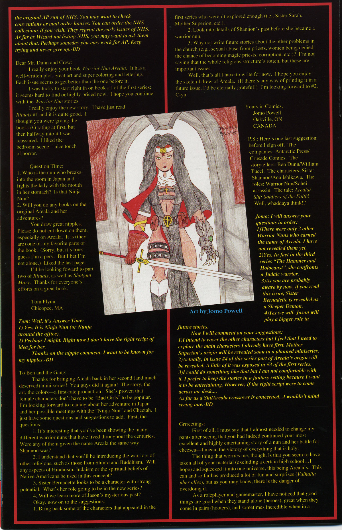 Read online Warrior Nun Areala: Rituals comic -  Issue #3 - 25