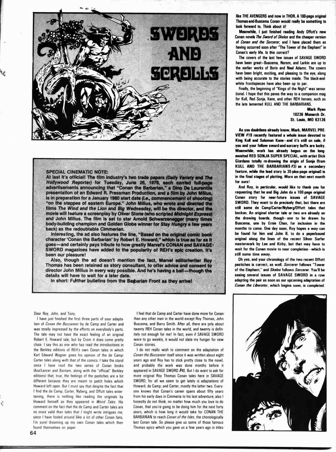 Read online The Savage Sword Of Conan comic -  Issue #46 - 61