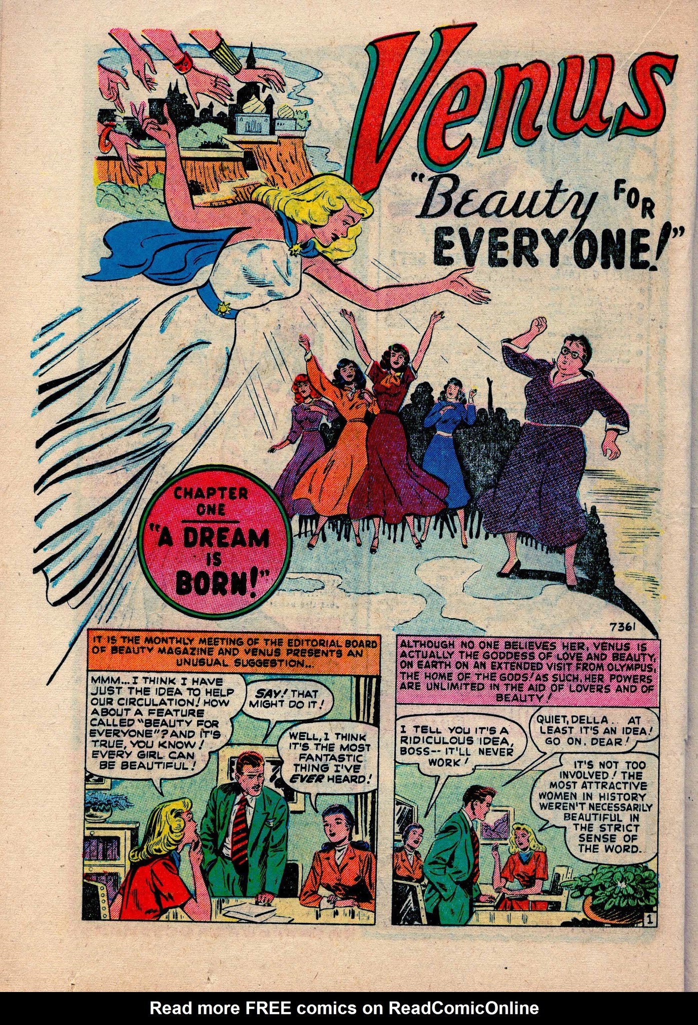 Read online Venus (1948) comic -  Issue #9 - 34