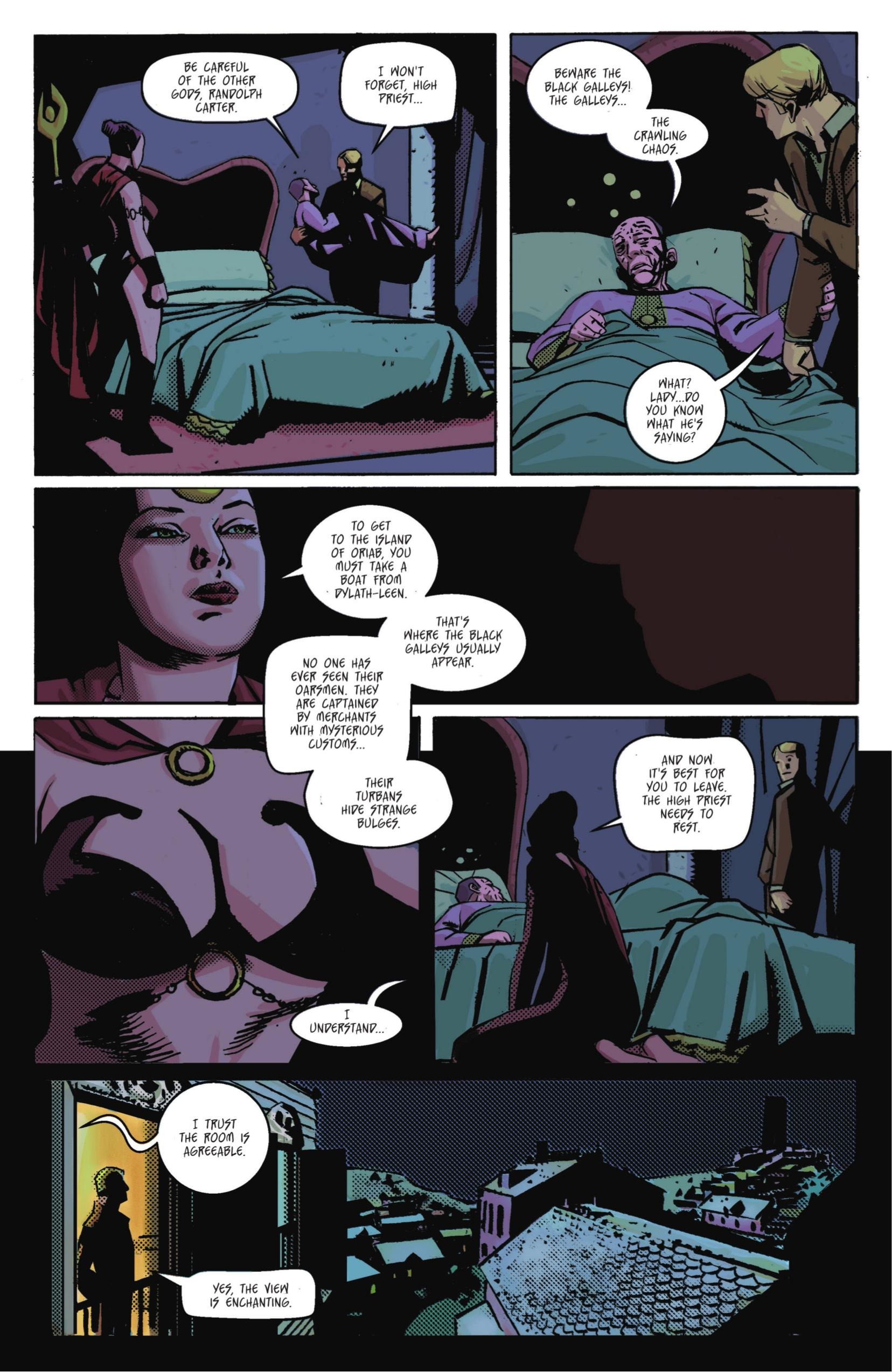 Read online Lovecraft Unknown Kadath comic -  Issue #1 - 13