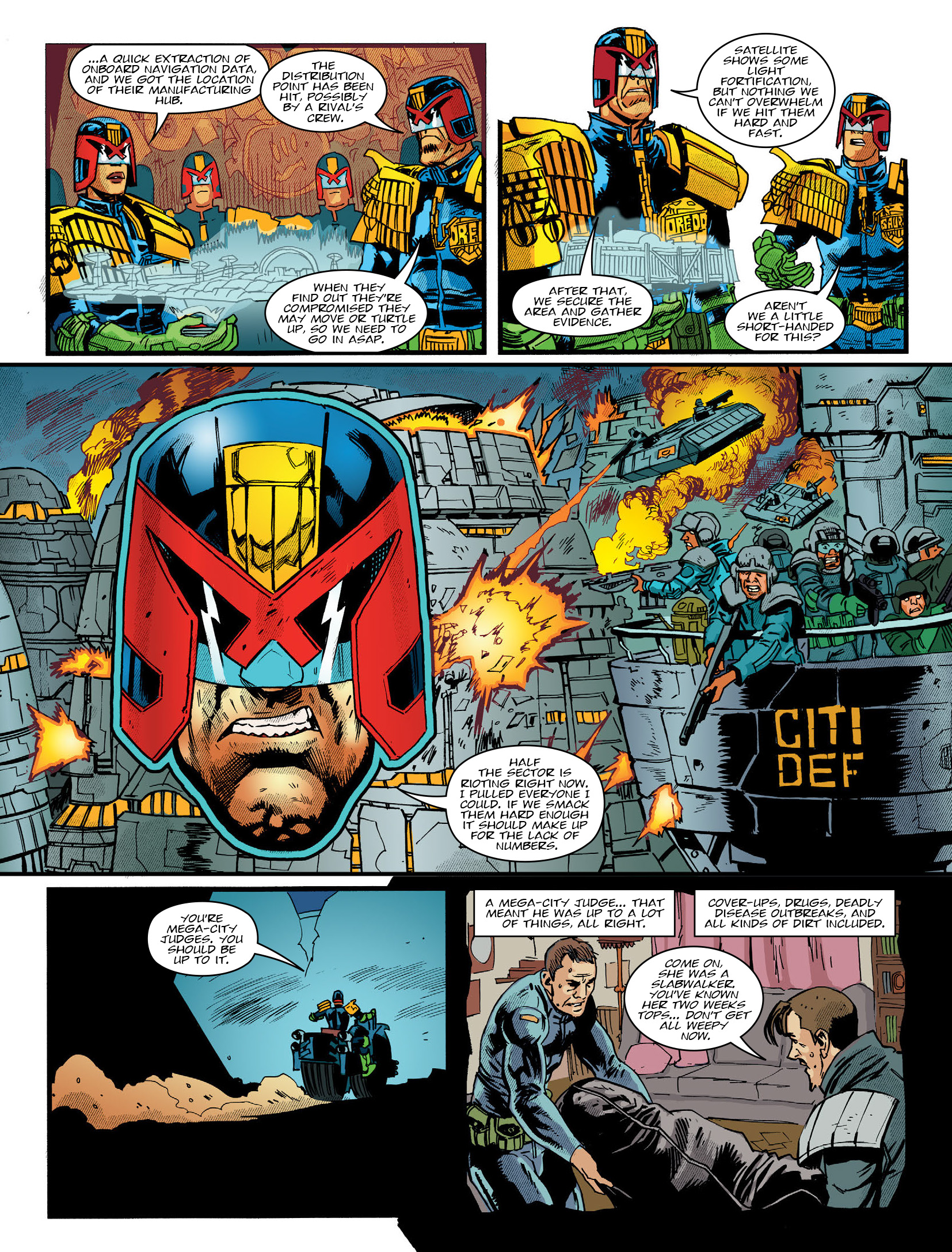 Read online Judge Dredd Megazine (Vol. 5) comic -  Issue #420 - 6