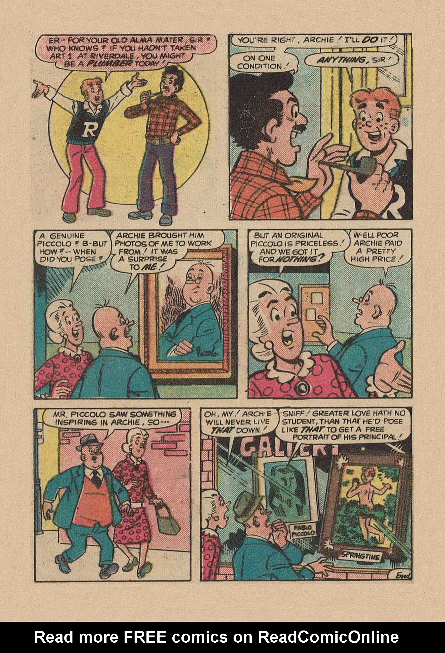 Read online Archie Digest Magazine comic -  Issue #48 - 104