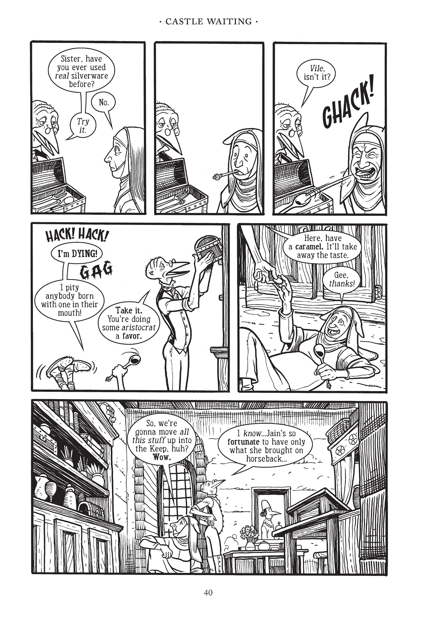 Read online Castle Waiting comic -  Issue # TPB 2 - 42