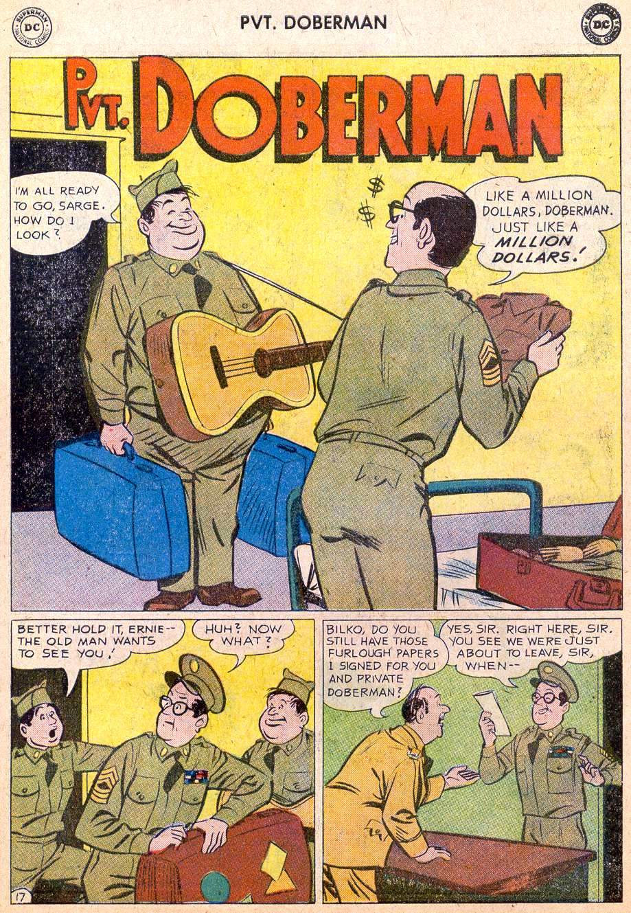 Read online Sgt. Bilko's Pvt. Doberman comic -  Issue #11 - 23