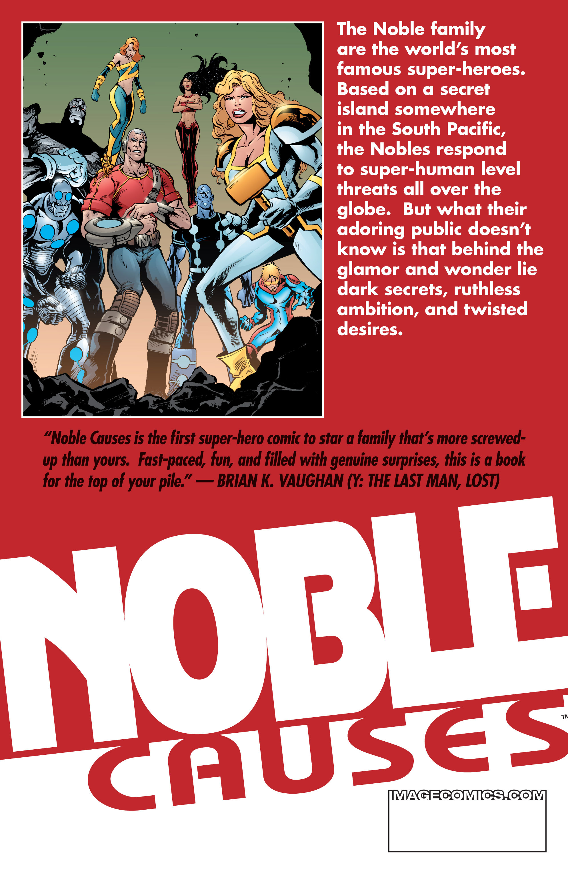 Read online Noble Causes (2004) comic -  Issue #32 - 30