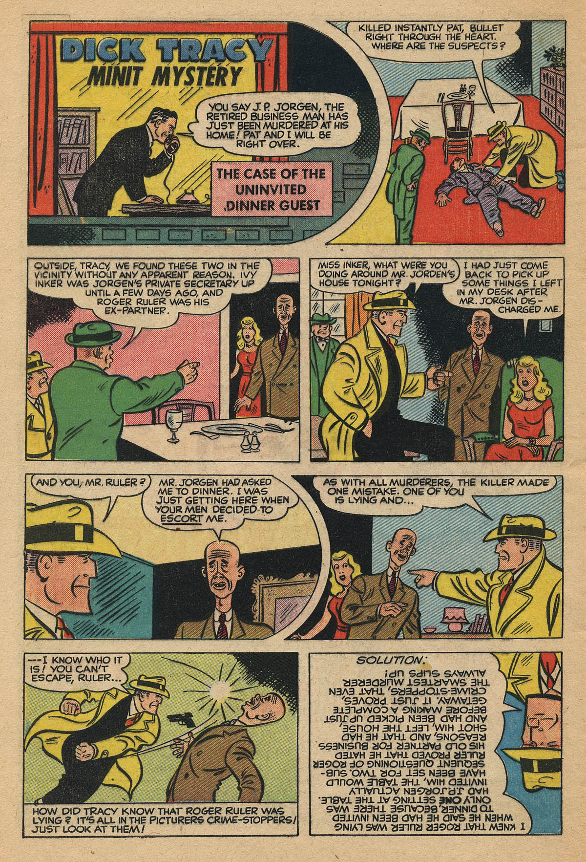 Read online Dick Tracy comic -  Issue #35 - 32