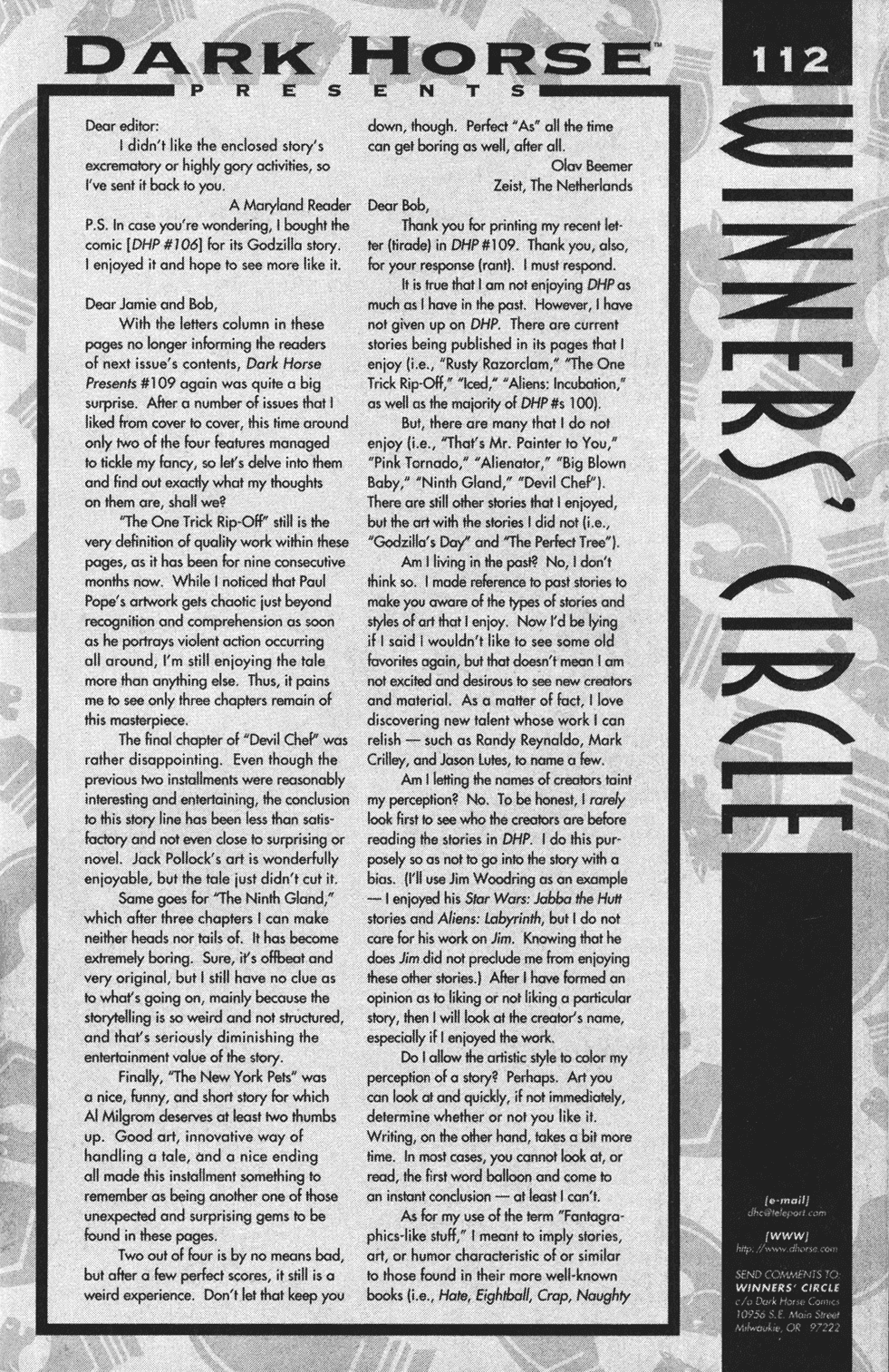 Read online Dark Horse Presents (1986) comic -  Issue #112 - 11