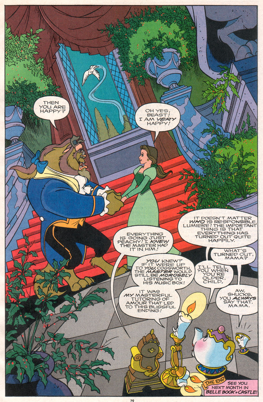 Read online Disney's Beauty and the Beast comic -  Issue #10 - 31