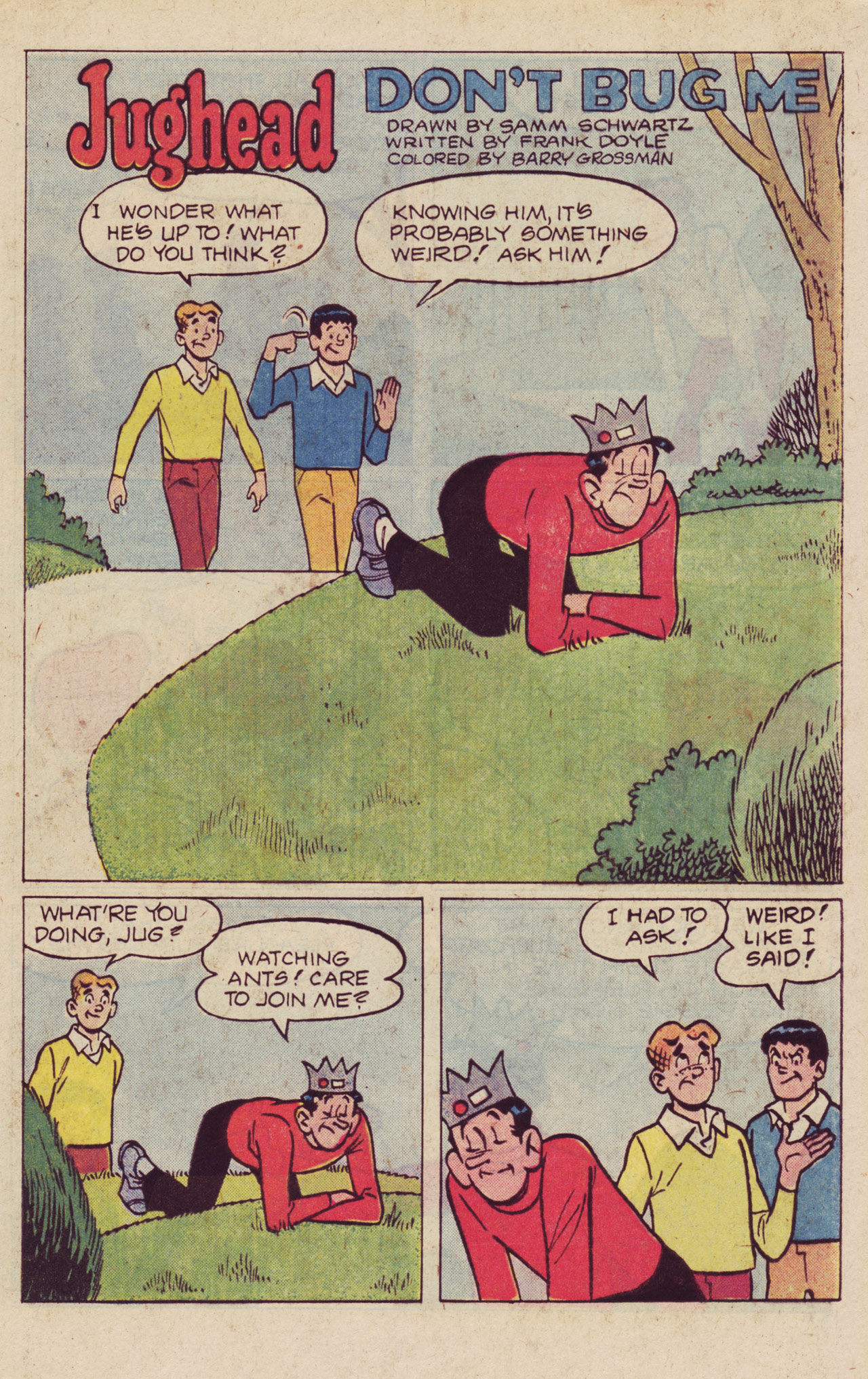 Read online Jughead (1965) comic -  Issue #306 - 28