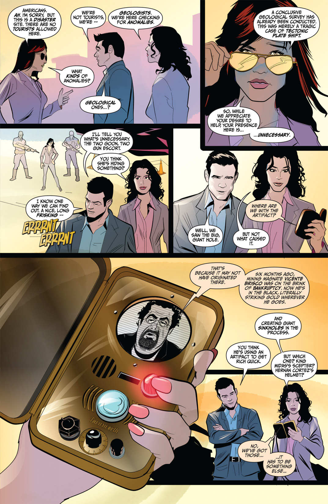 Read online Warehouse 13 comic -  Issue # _TPB - 11
