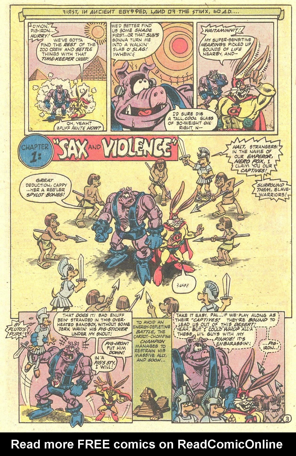 Read online Captain Carrot and His Amazing Zoo Crew! comic -  Issue #9 - 4