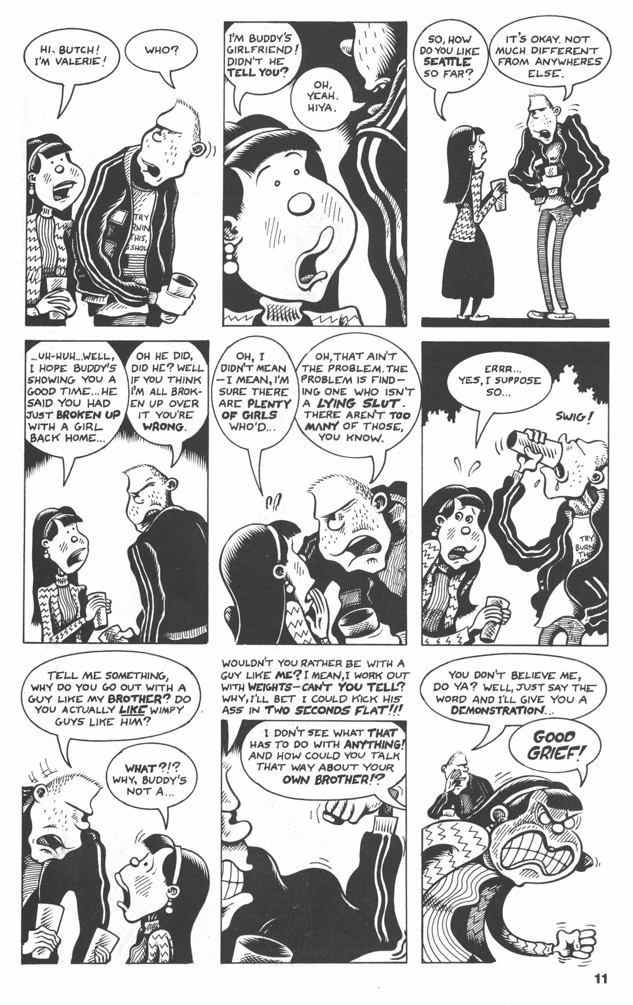 Read online Hate comic -  Issue #4 - 13