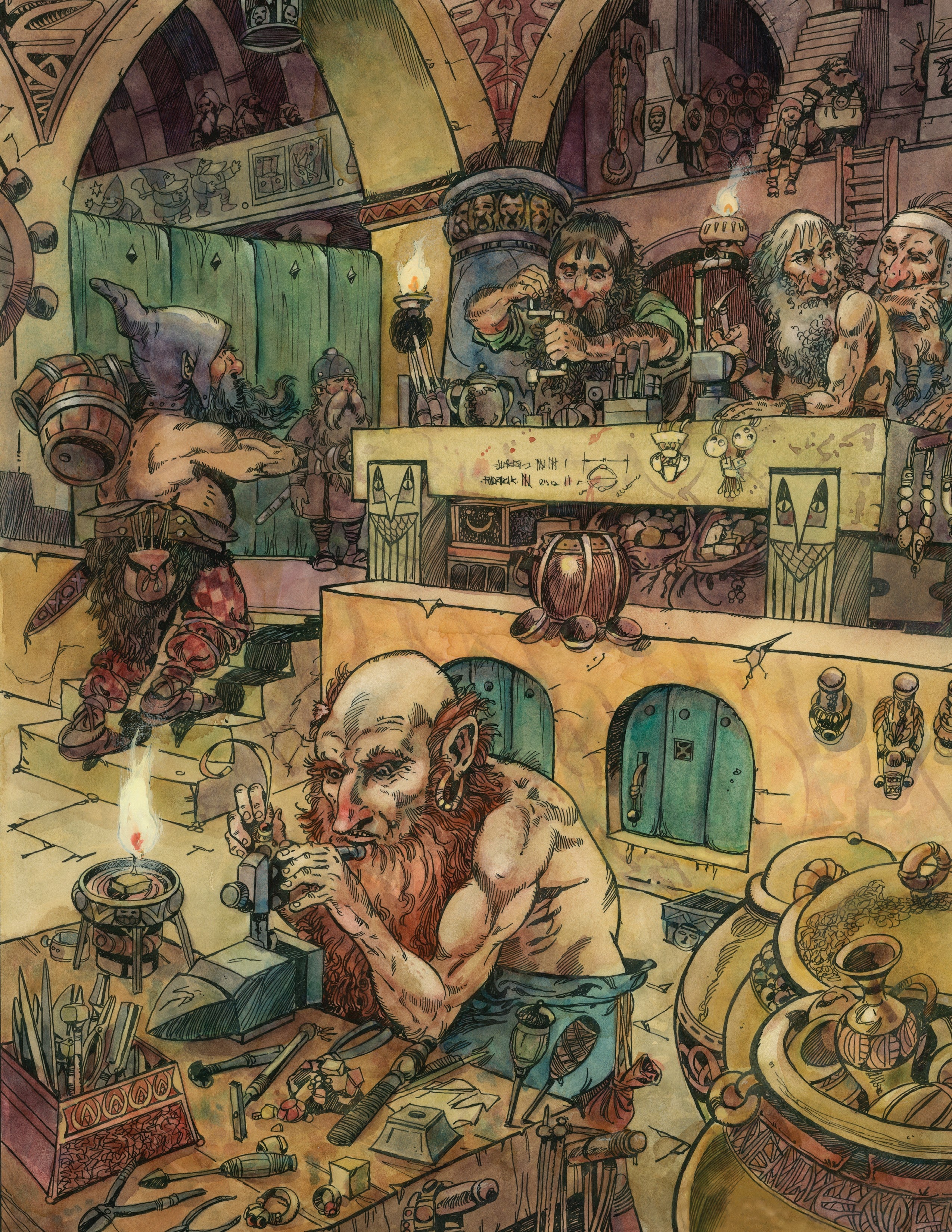 Read online Kingdom of the Dwarfs comic -  Issue # TPB (Part 1) - 49