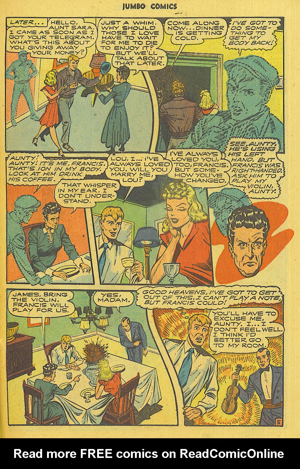 Read online Jumbo Comics comic -  Issue #100 - 48