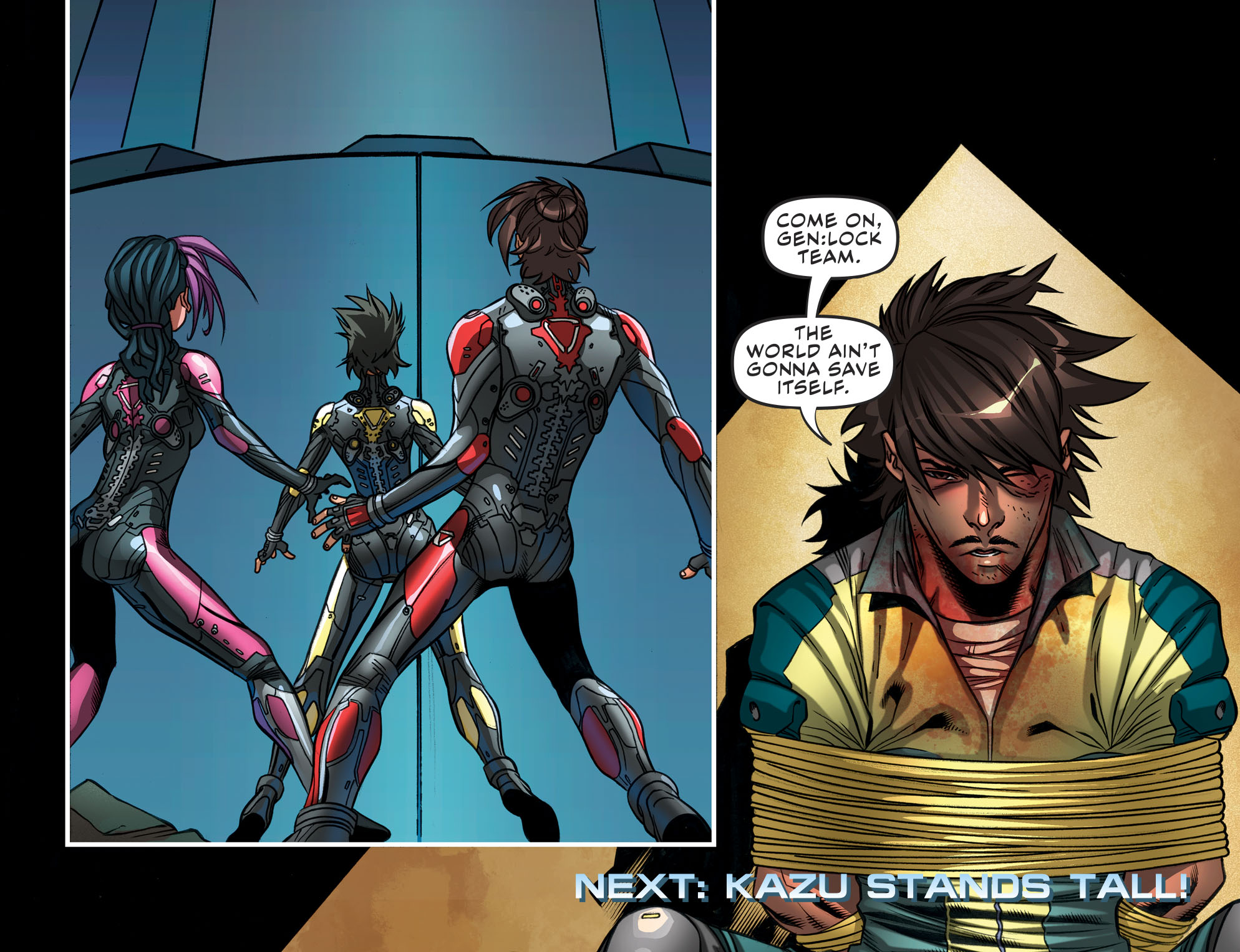 Read online gen:Lock comic -  Issue #9 - 23