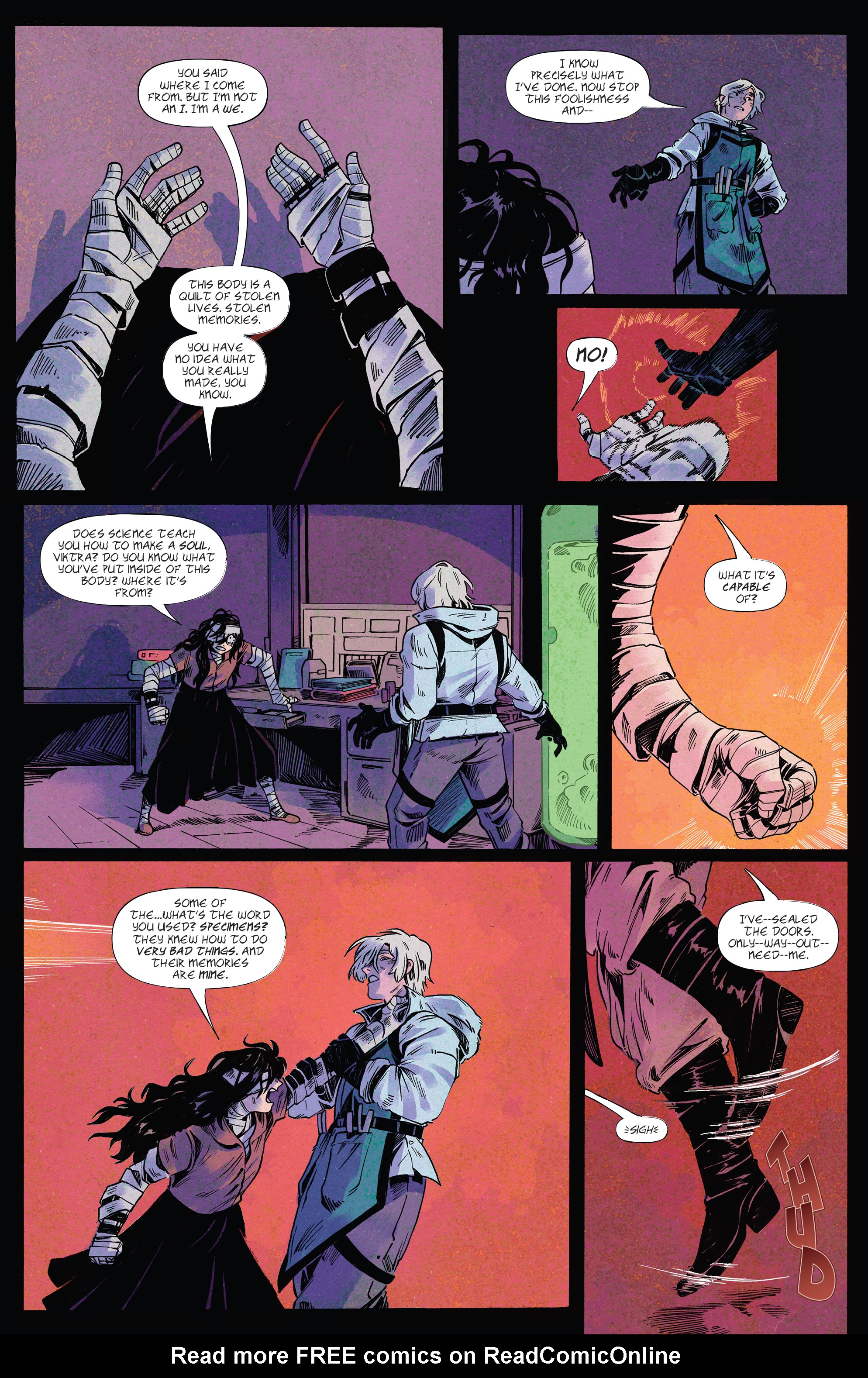 Read online Dungeons & Dragons: Ravenloft – Orphan of Agony Isle comic -  Issue #4 - 21