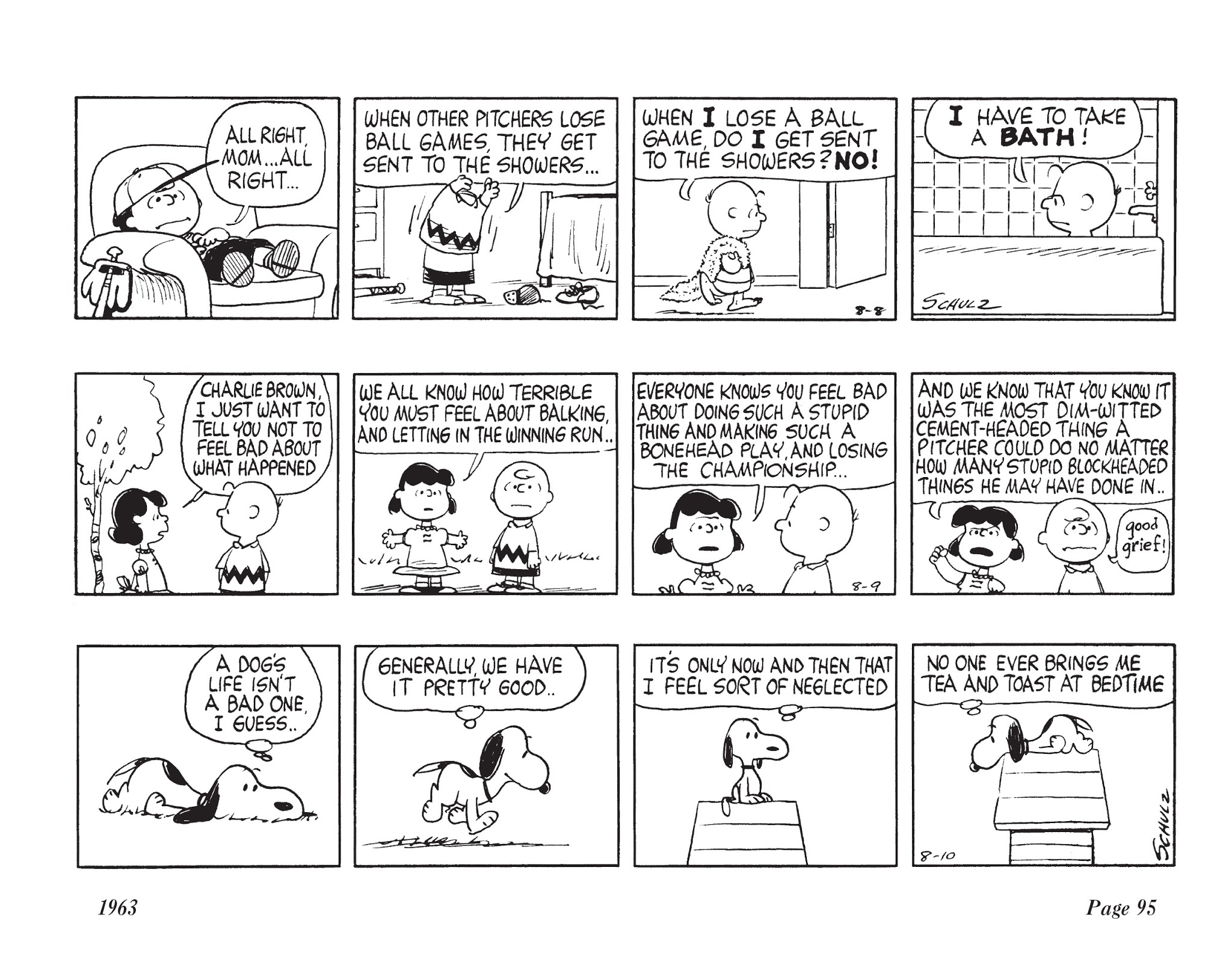 Read online The Complete Peanuts comic -  Issue # TPB 7 - 106