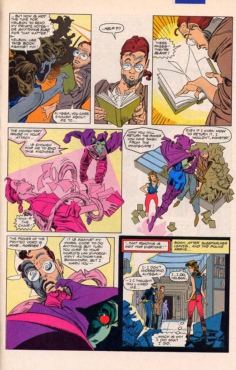 Read online Sleepwalker comic -  Issue #4 - 22