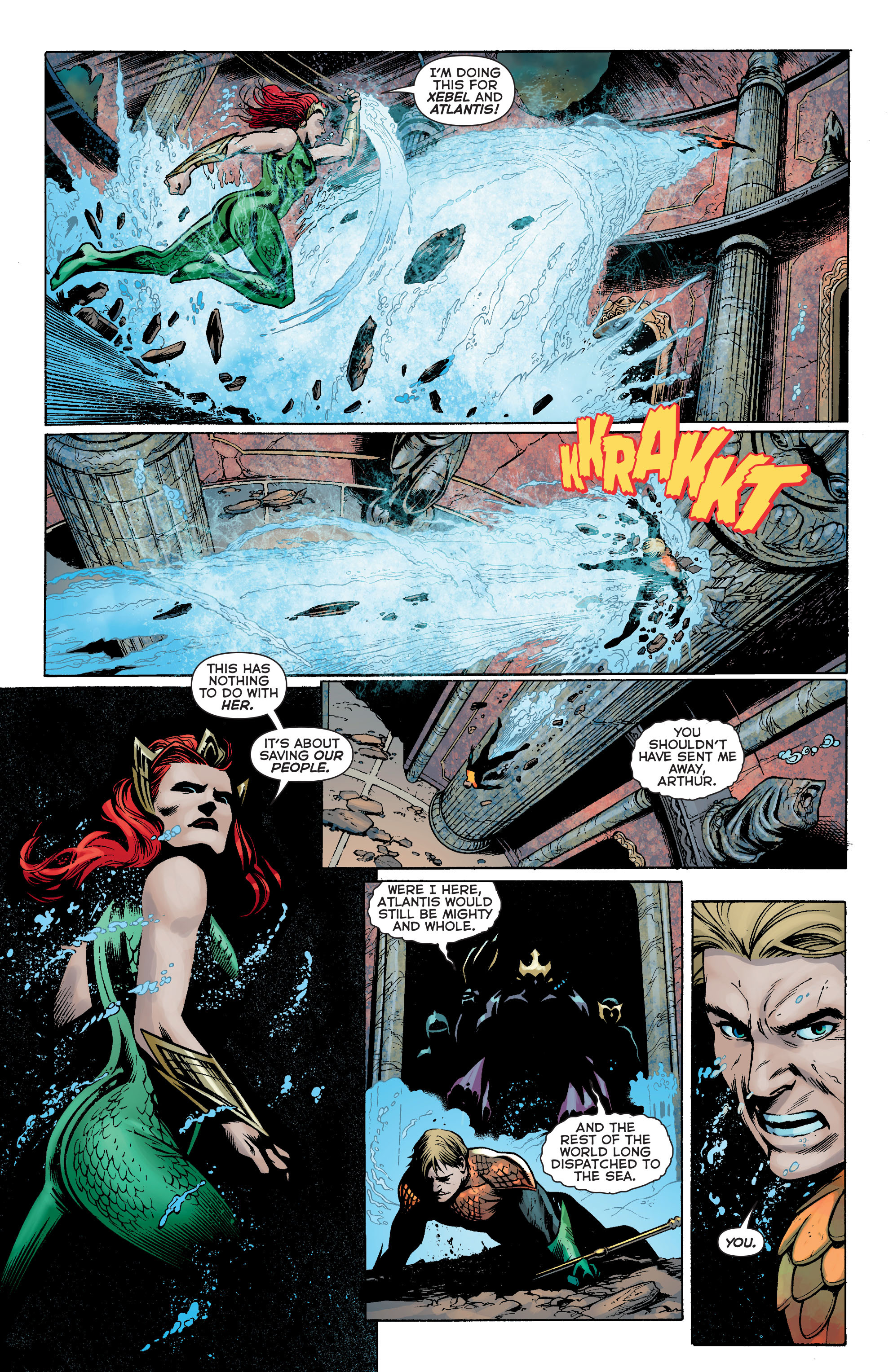Read online Aquaman: Futures End comic -  Issue #Aquaman: Futures End Full - 18