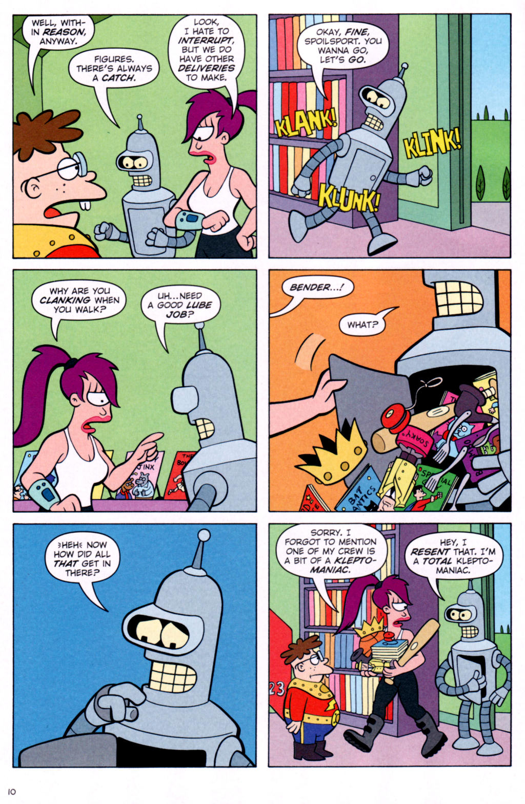 Read online Futurama Comics comic -  Issue #30 - 9