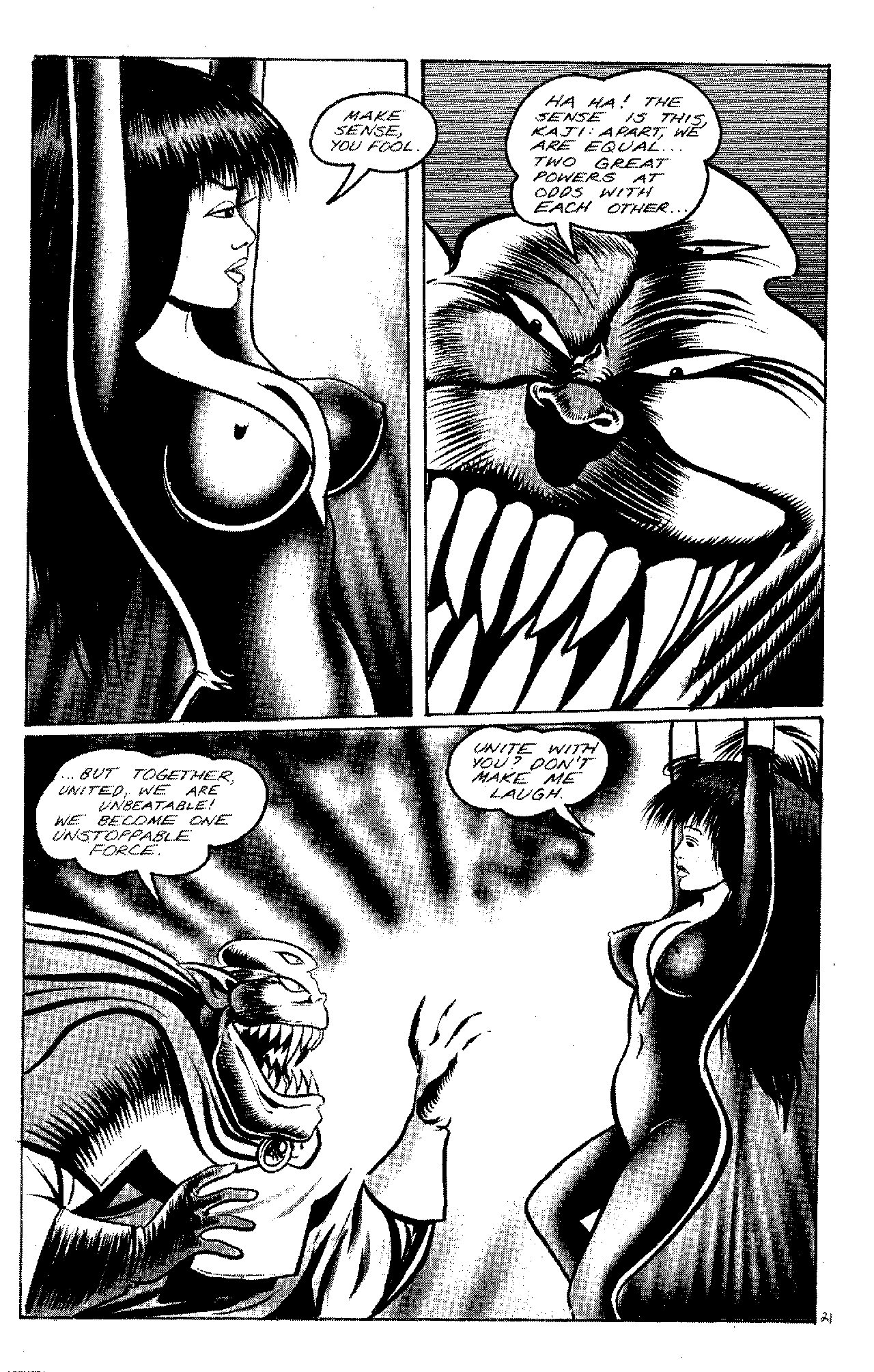 Read online Warlock 5 comic -  Issue #22 - 23