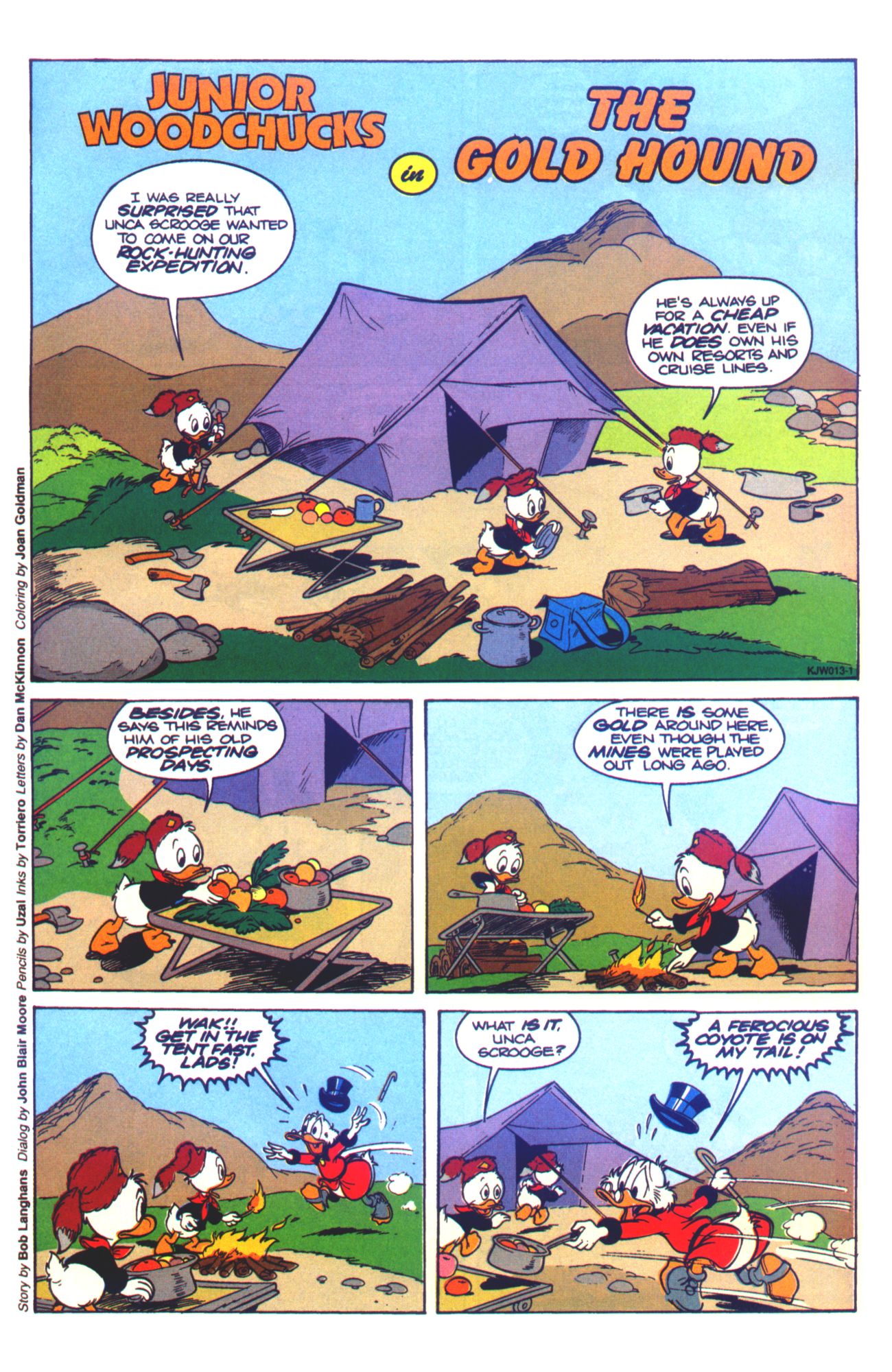 Read online Walt Disney's Junior Woodchucks Limited Series comic -  Issue #3 - 19