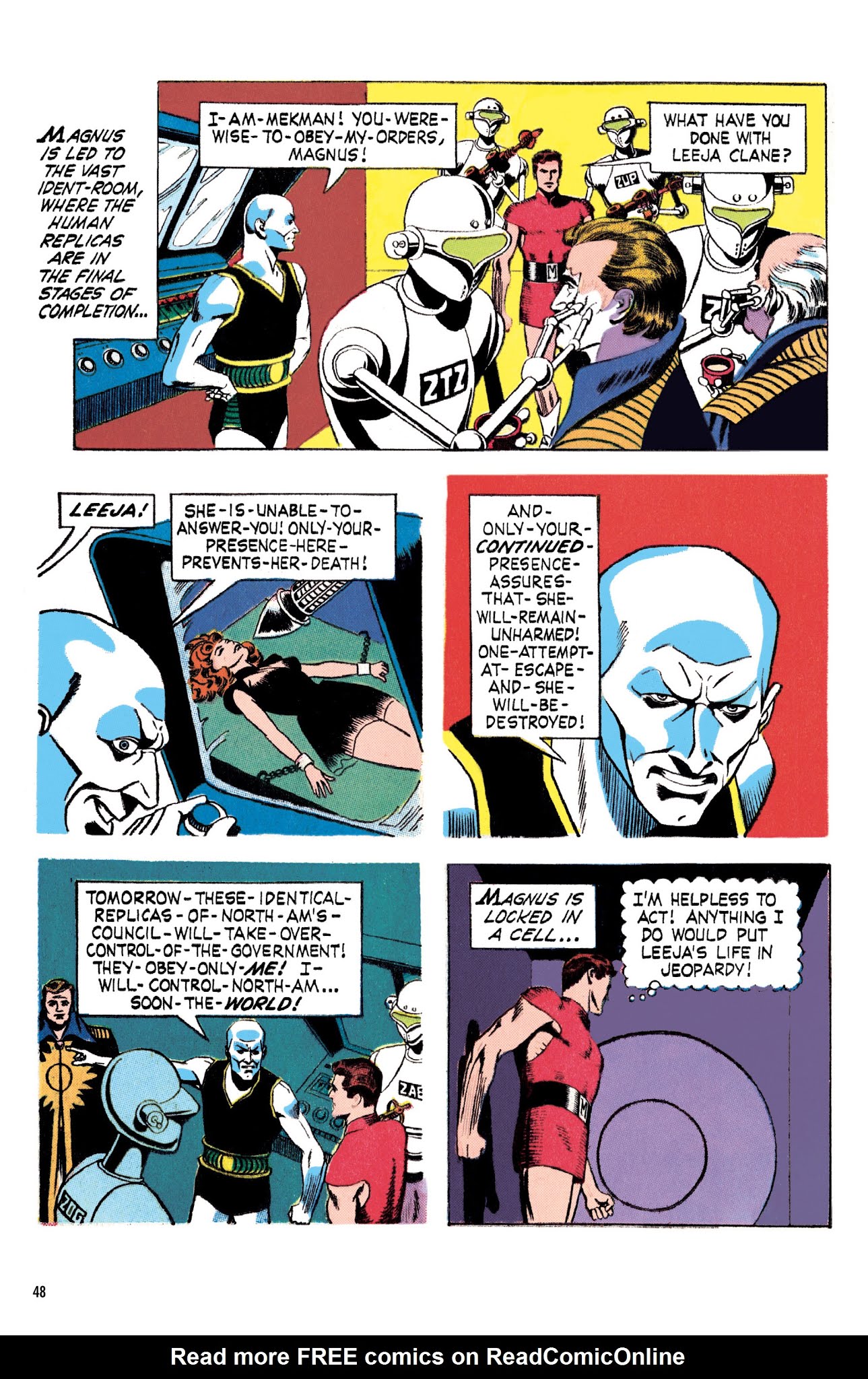 Read online Magnus, Robot Fighter Archives comic -  Issue # TPB 1 (Part 1) - 50