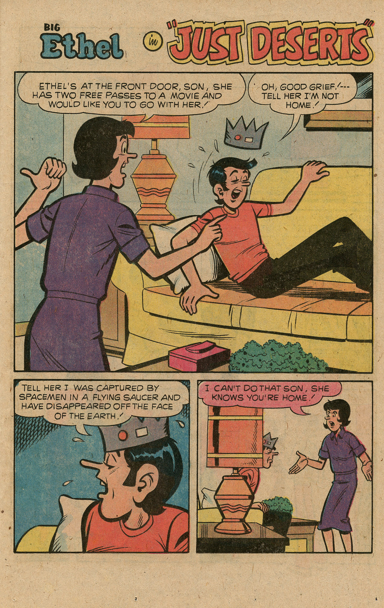 Read online Archie's TV Laugh-Out comic -  Issue #43 - 29