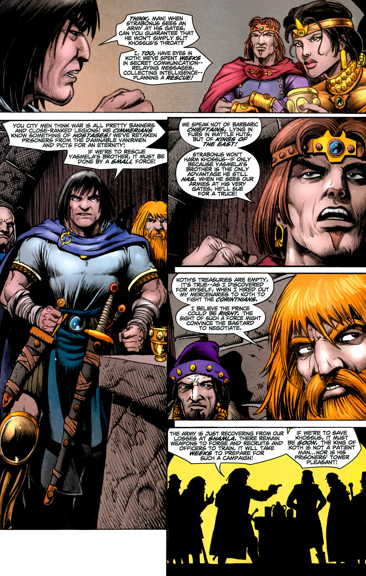 Read online Conan The Cimmerian comic -  Issue #16 - 17