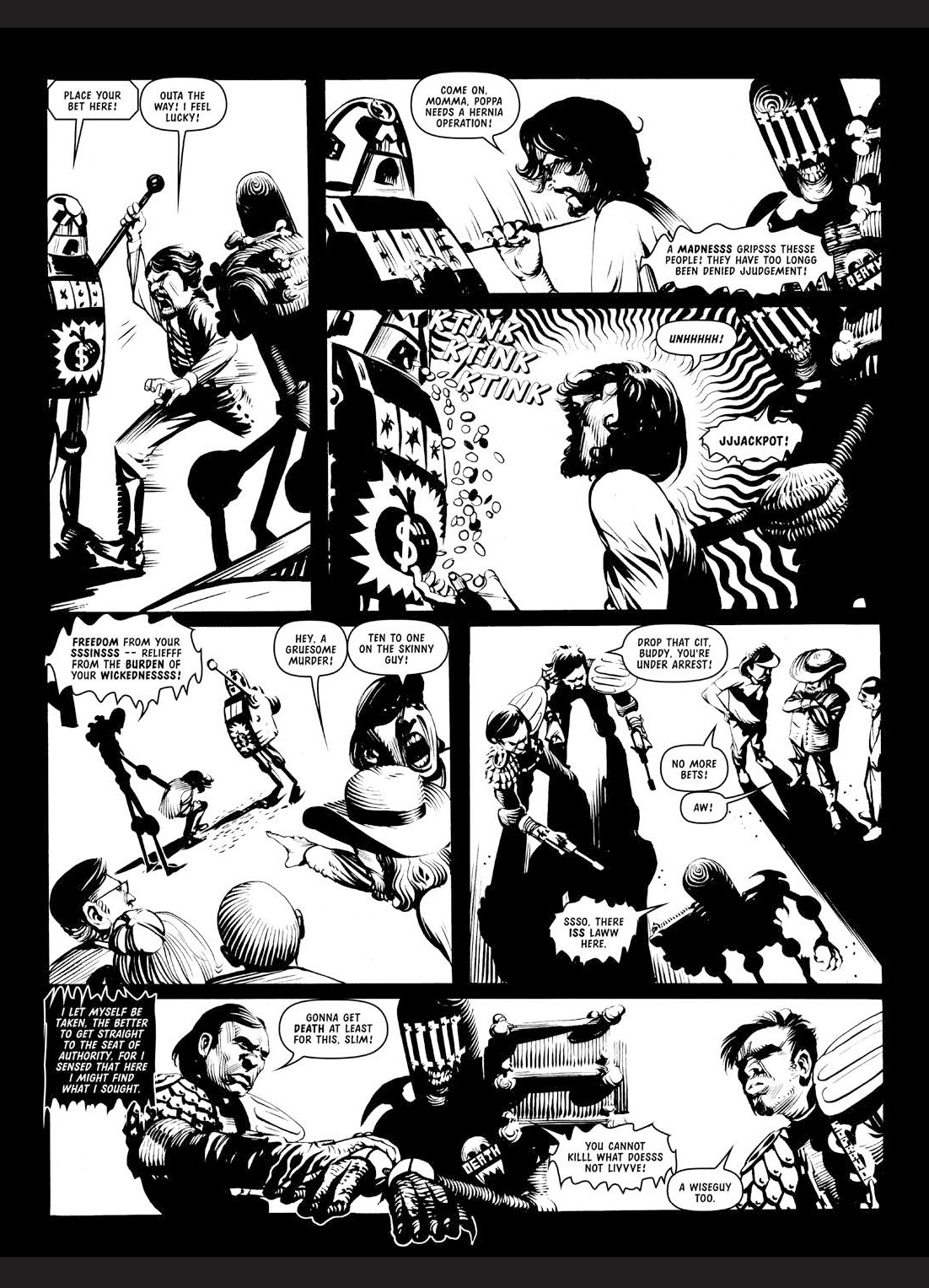 Read online Judge Death comic -  Issue # TPB My Name is Death - 69