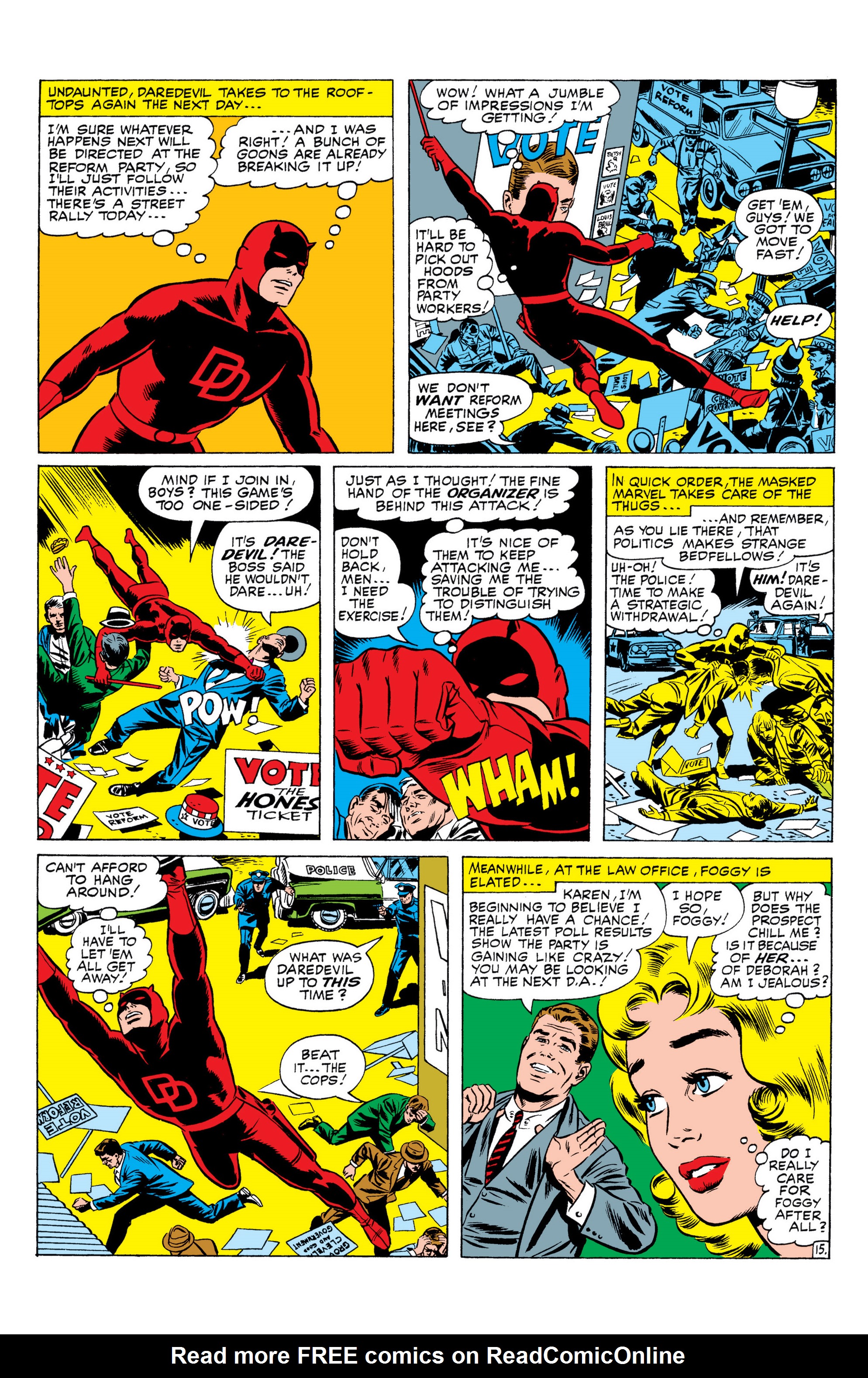 Read online Marvel Masterworks: Daredevil comic -  Issue # TPB 1 (Part 3) - 21