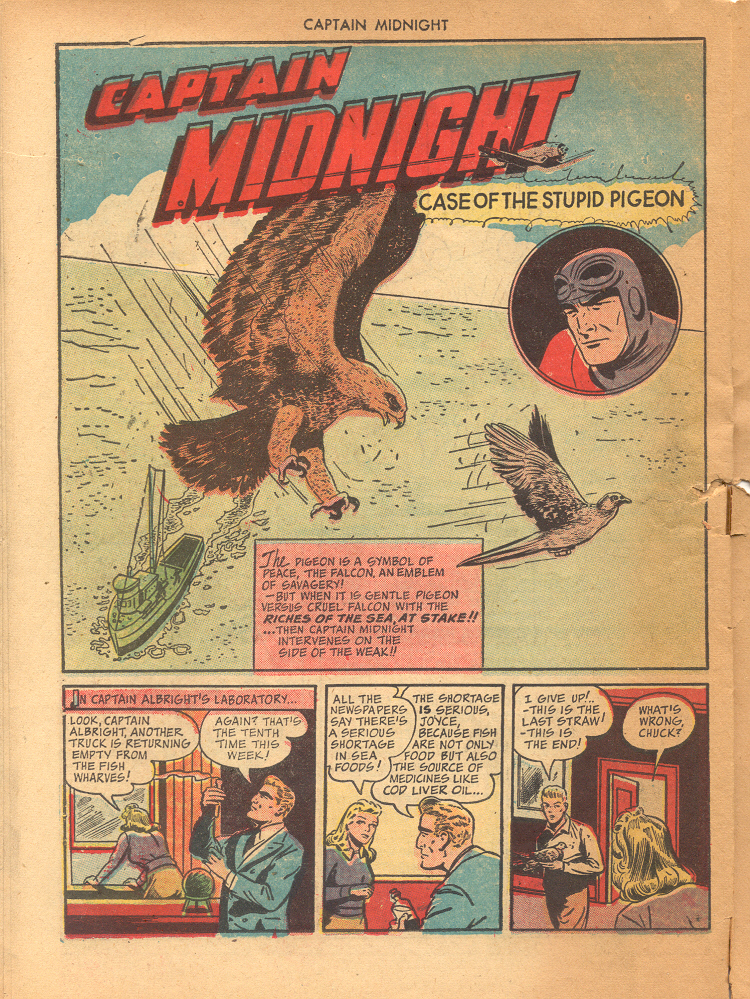 Read online Captain Midnight (1942) comic -  Issue #22 - 26