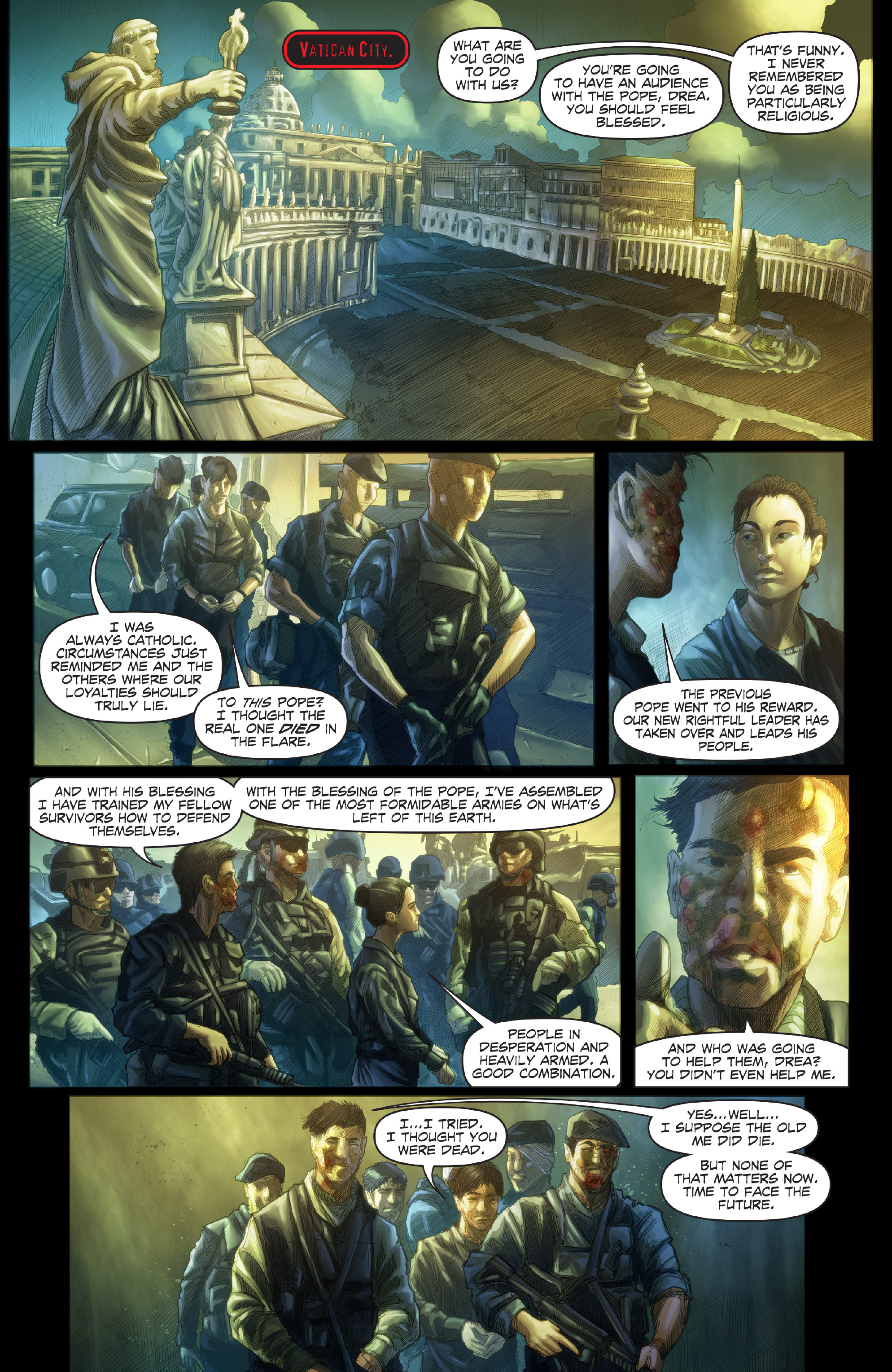 Read online Afterburn: Crossfire comic -  Issue #3 - 12