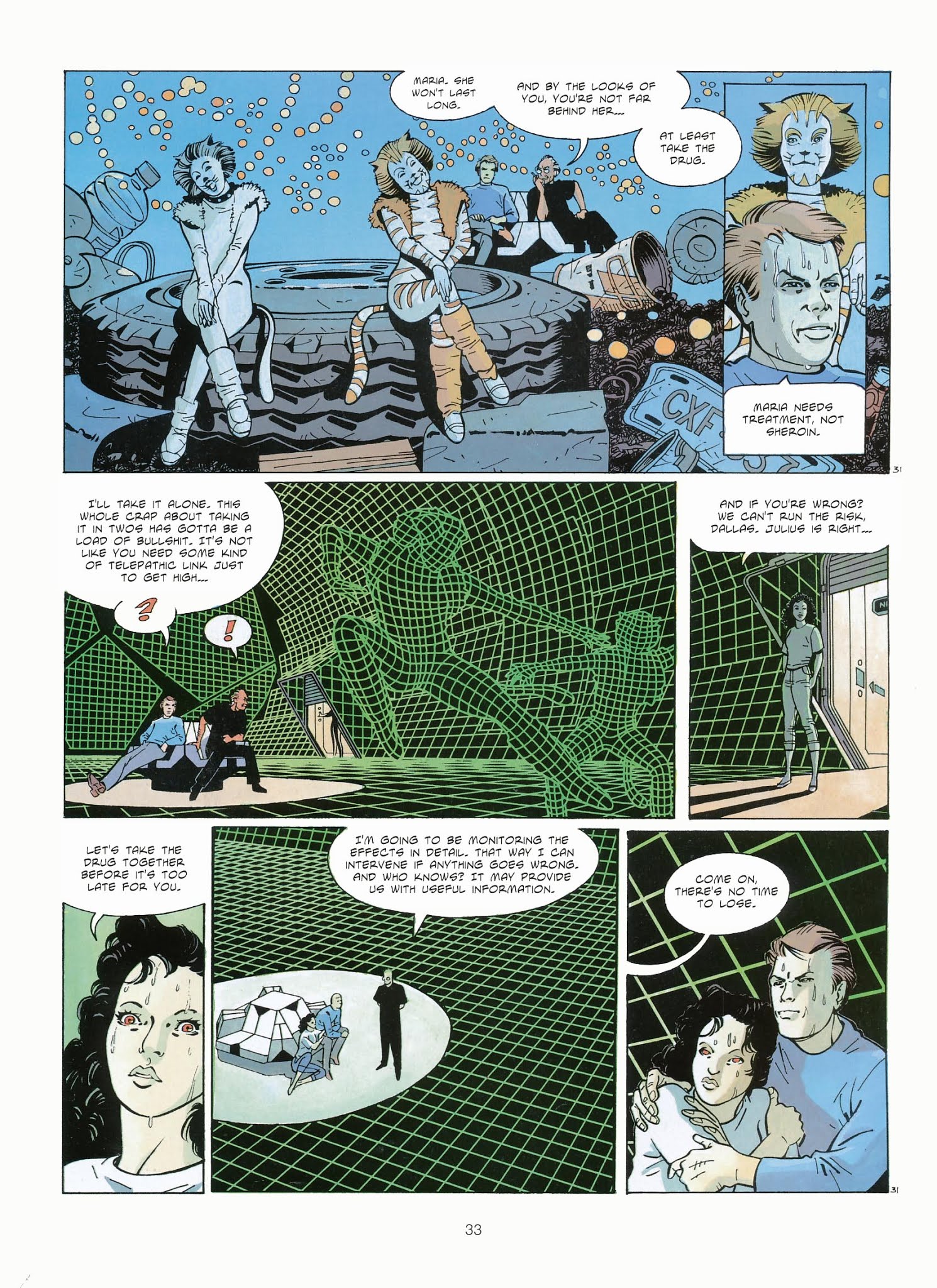 Read online Dallas Barr comic -  Issue #2 - 33