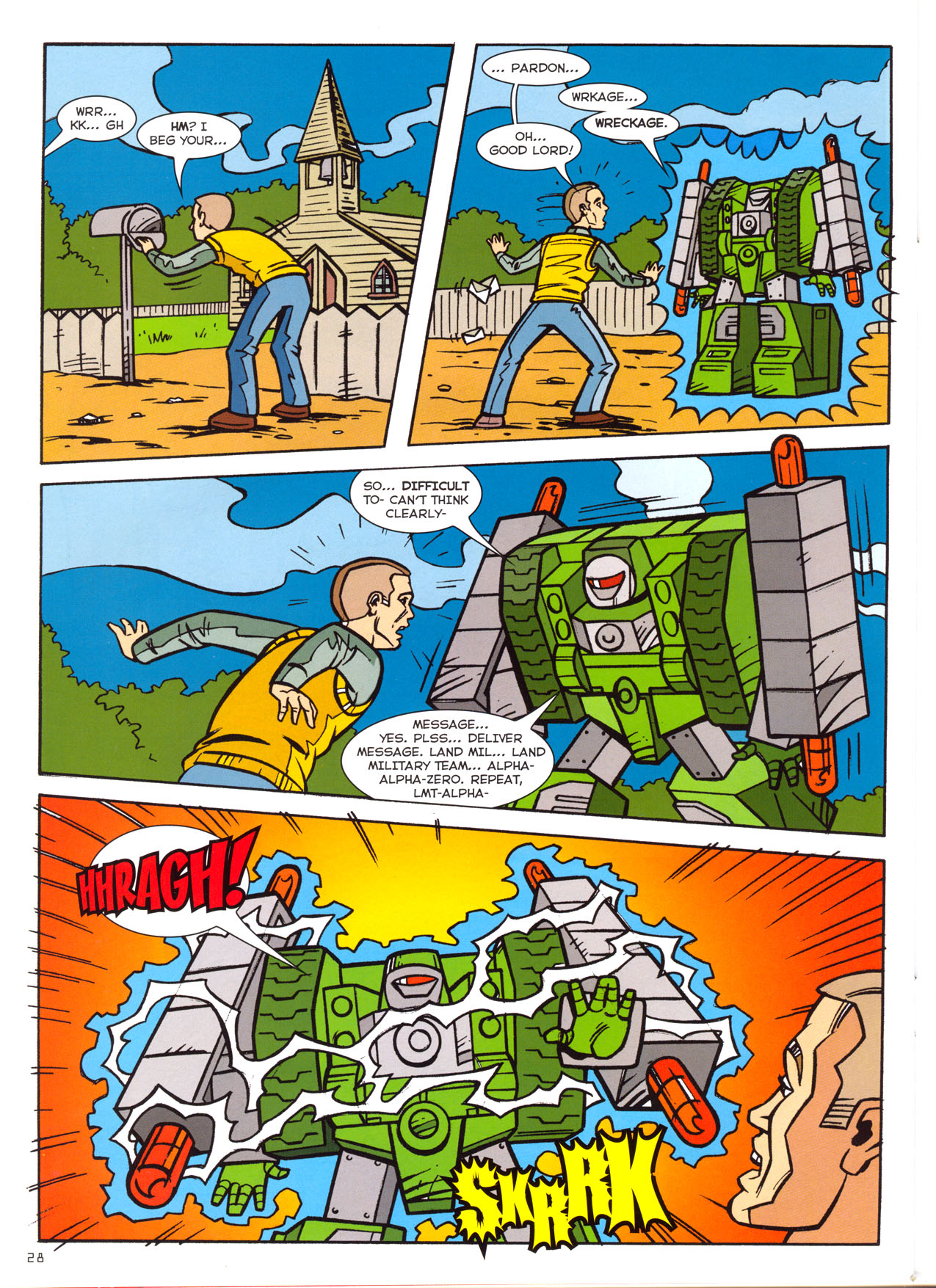 Read online Transformers: Armada (2003) comic -  Issue #6 - 20