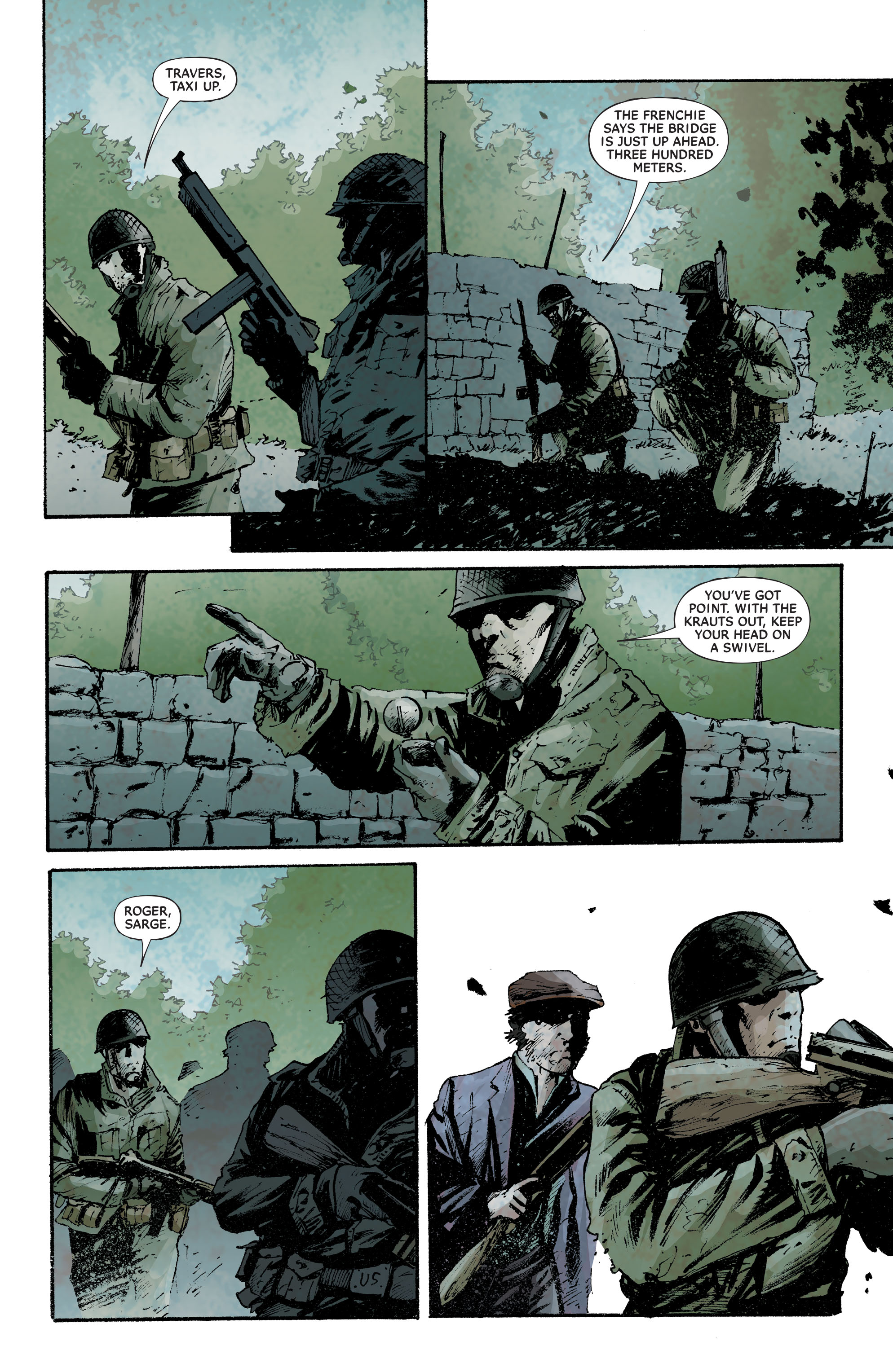 Read online Six Days: The Incredible Story of D-Day's Lost Chapter comic -  Issue # TPB - 47