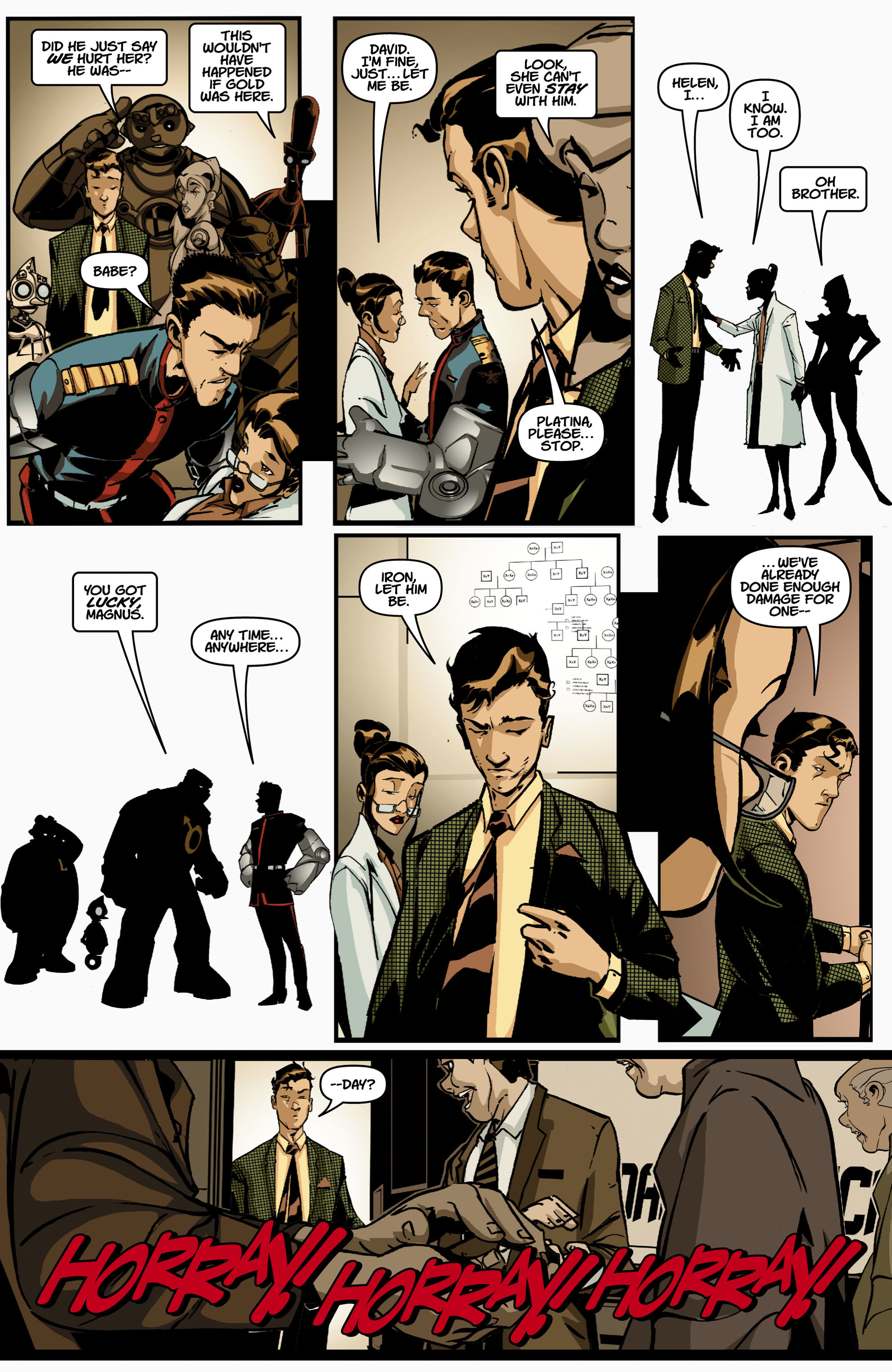 Read online Metal Men (2007) comic -  Issue #7 - 18