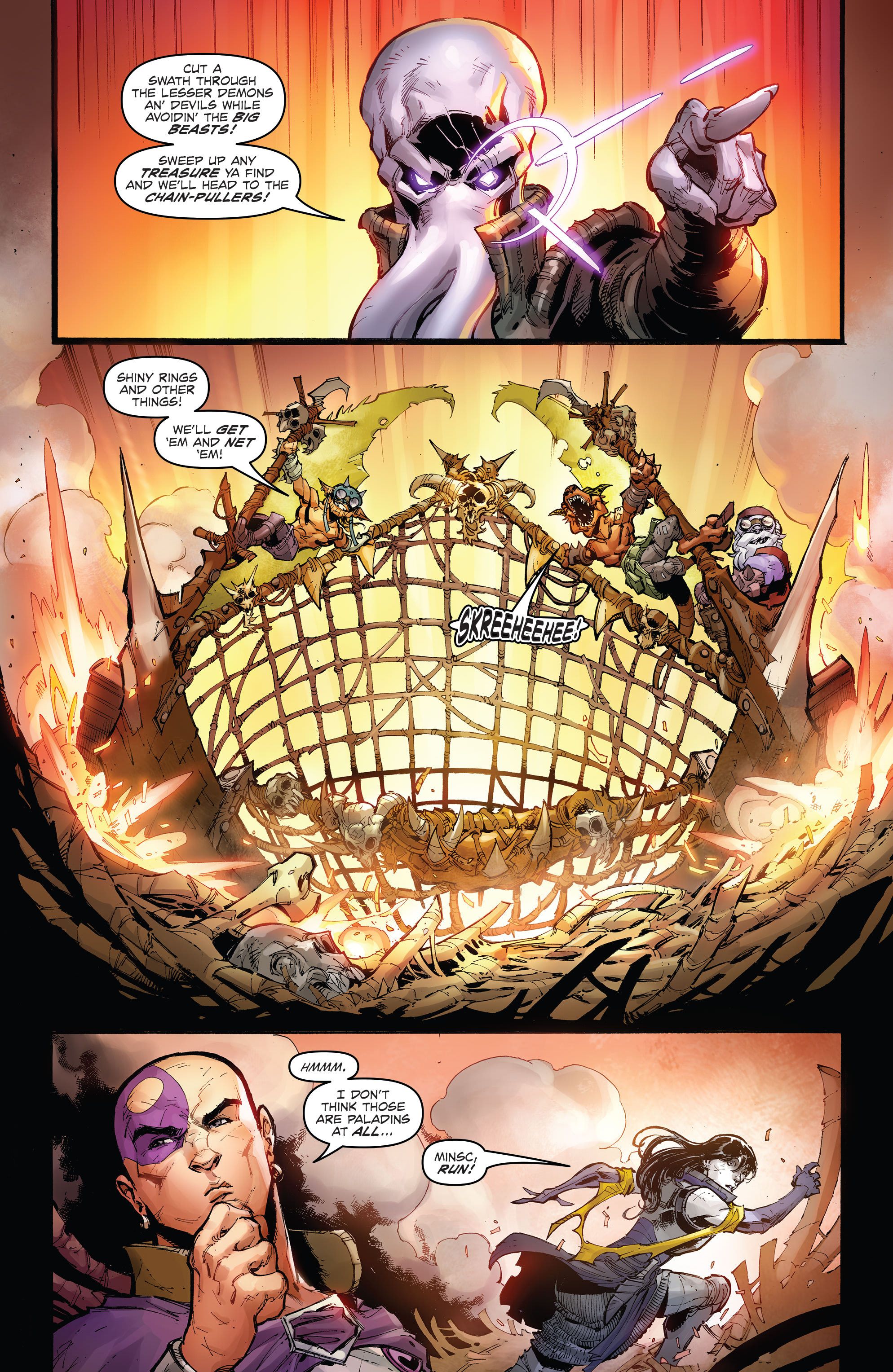 Read online Dungeons & Dragons: Infernal Tides comic -  Issue #4 - 11