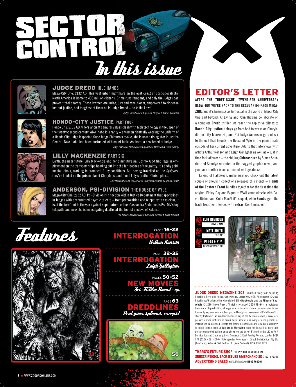 Read online Judge Dredd Megazine (Vol. 5) comic -  Issue #303 - 3