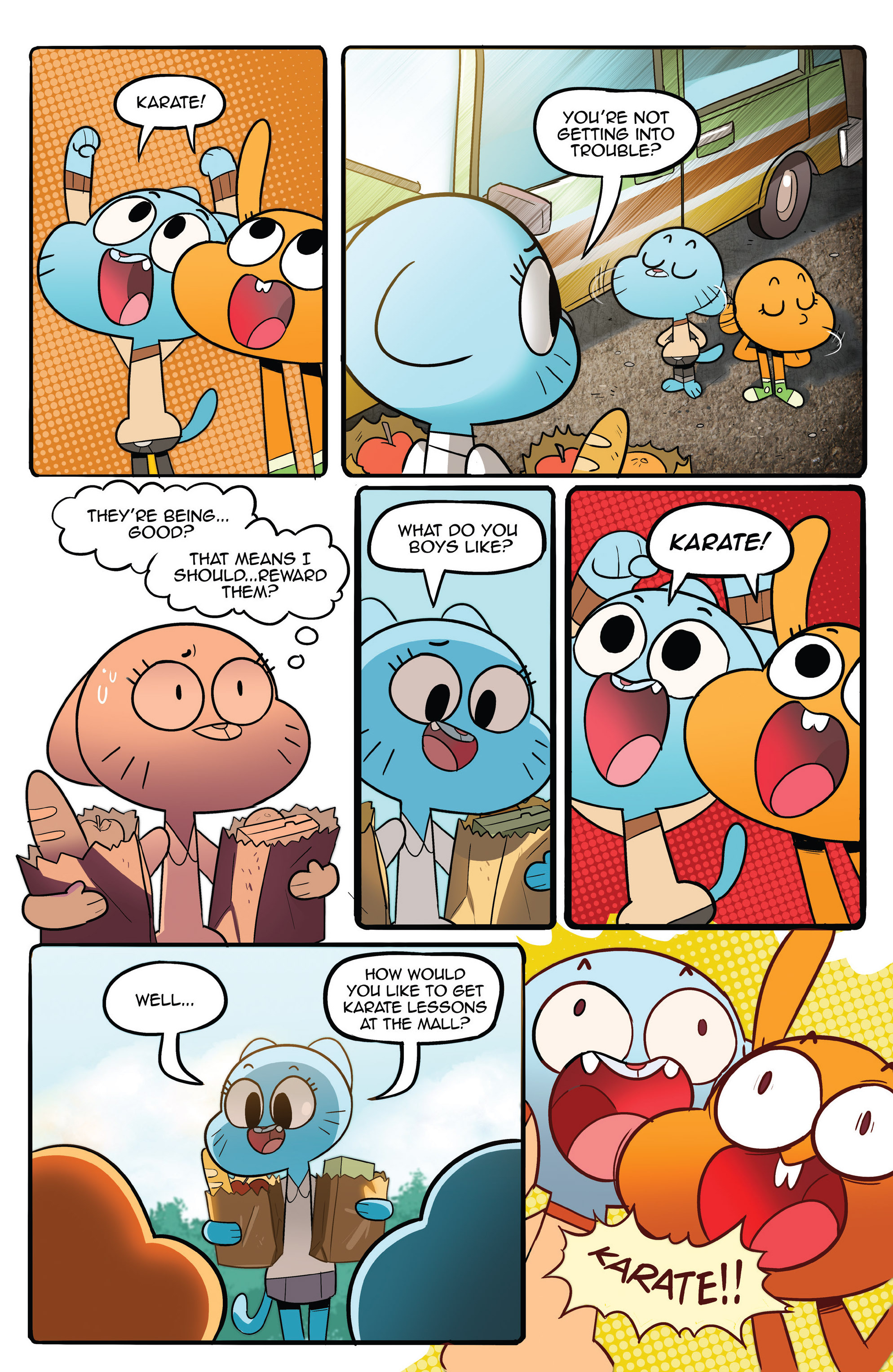 Read online The Amazing World of Gumball comic -  Issue #2 - 8