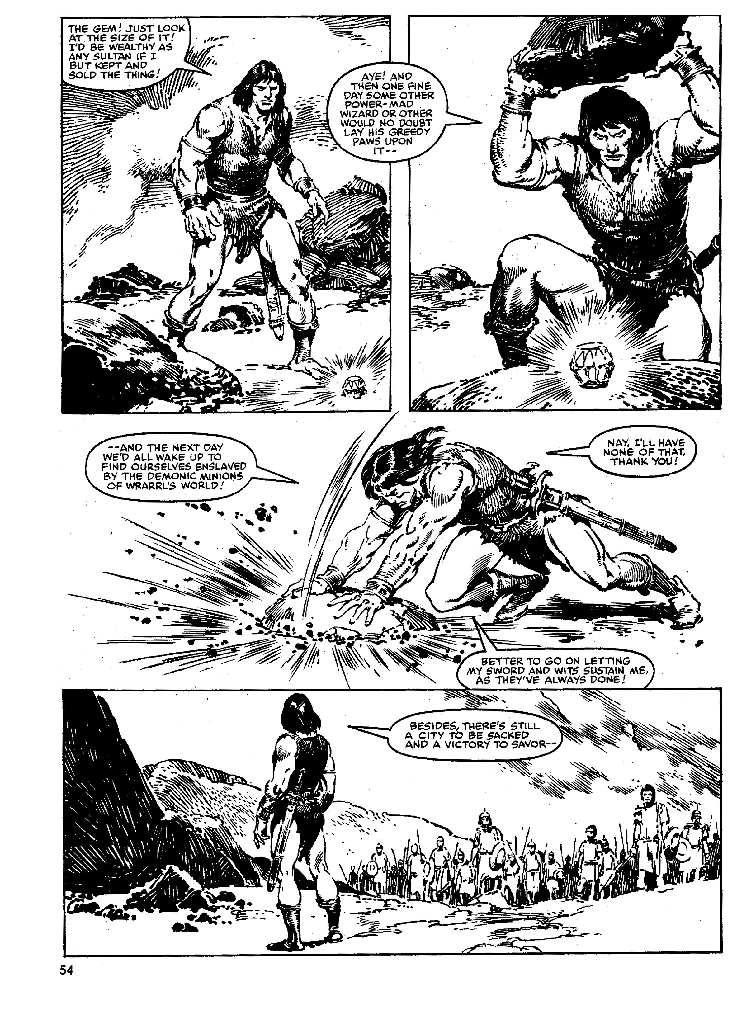 Read online The Savage Sword Of Conan comic -  Issue #90 - 53