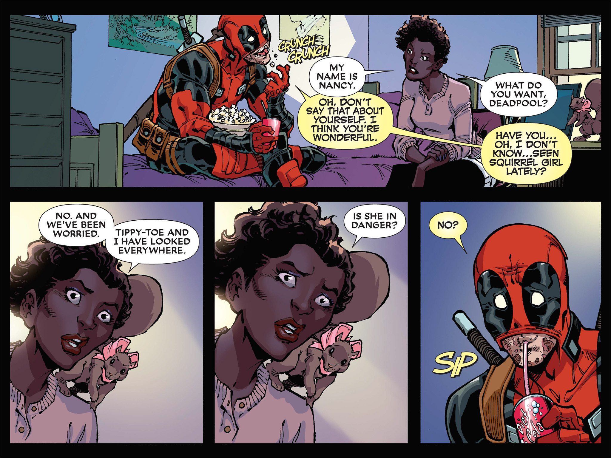 Read online Deadpool: Too Soon? Infinite Comic comic -  Issue #6 - 46